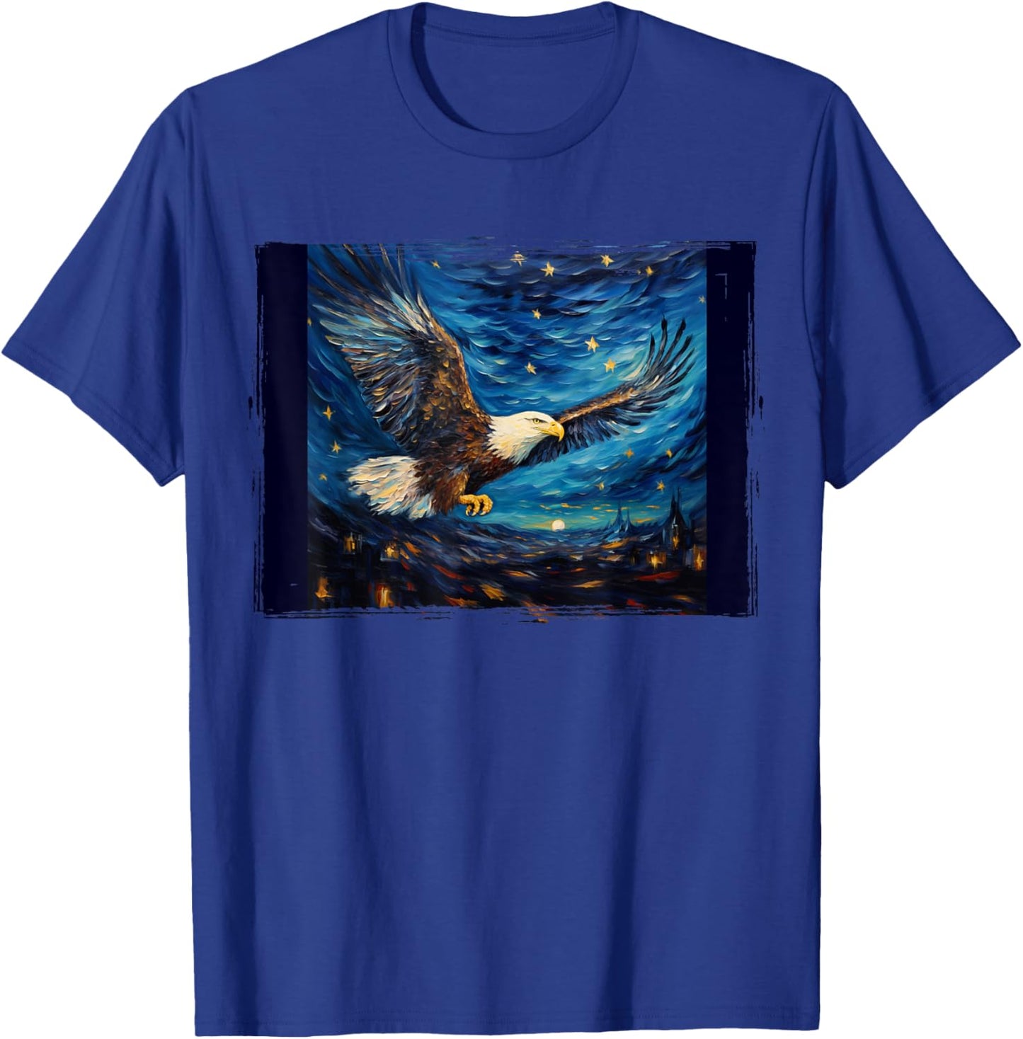 American Bald Eagle T-Shirt - T-Shirt | Royal