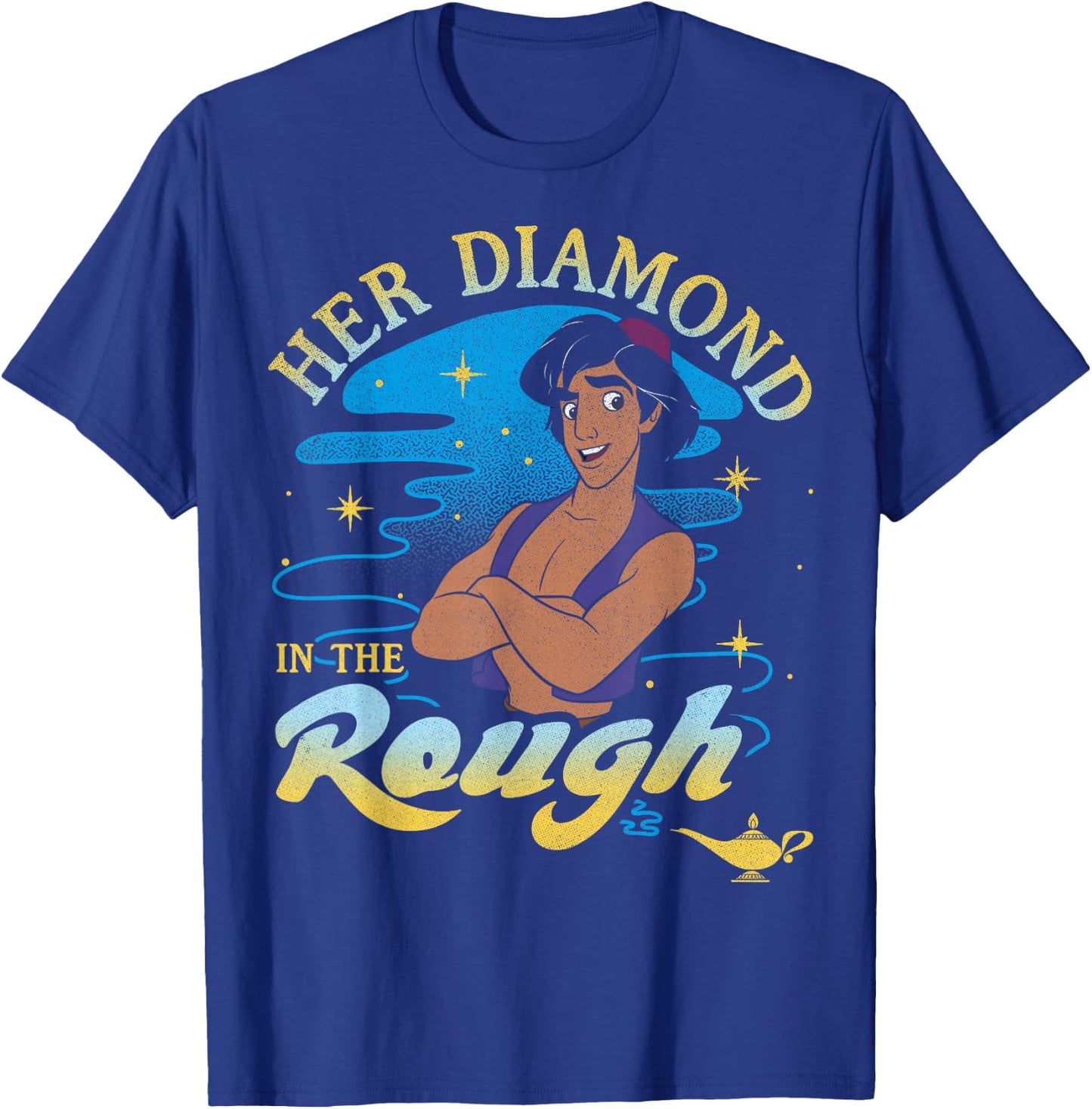 Disney Aladdin Her Diamond In The Rough Portrait T-Shirt - T-Shirt | Royal
