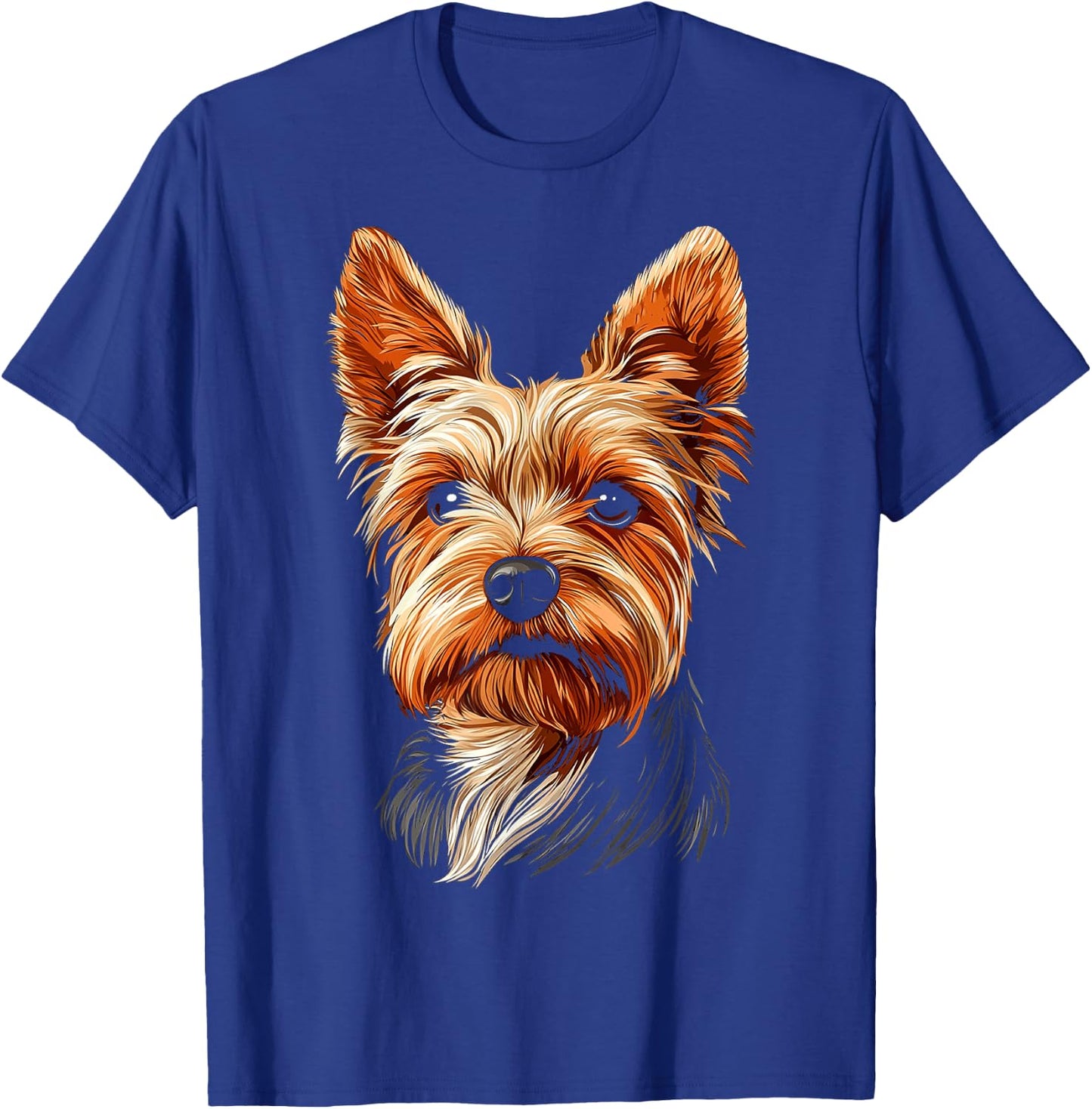 Silky Terrier Dog Motif Pet Illustration Silky Terrier Men Women Kids T-Shirt - T-Shirt | Royal
