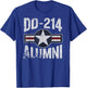 USAF Retired Shirt DD-214 Alumni US Airforce Retired Gift T-Shirt - T-Shirt | Royal