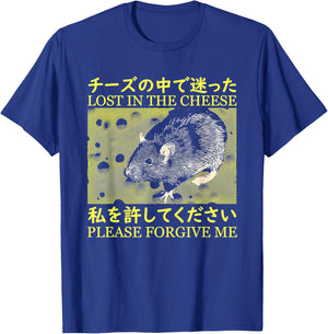 Nice Lost In The Cheese Please Forgive Me T-Shirt - T-Shirt | Royal