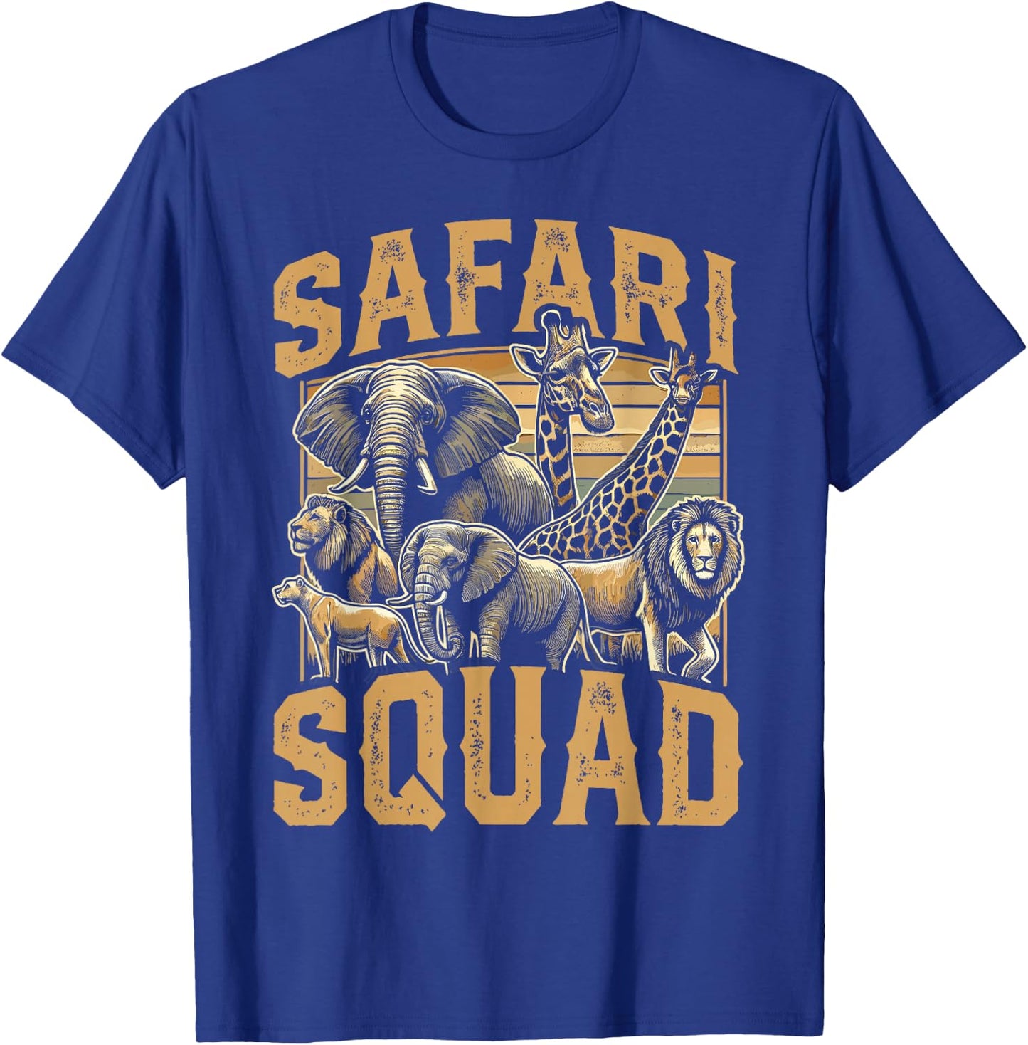 Safari Squad Zoo T-Shirt - T-Shirt | Royal