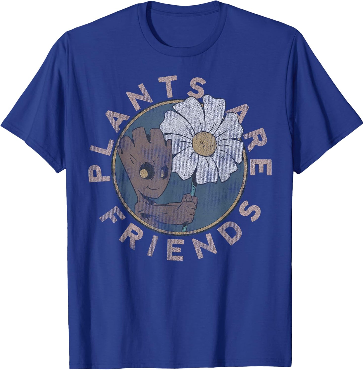 Marvel Guardians of The Galaxy Groot Plants are Friends Small T-Shirt - T-Shirt | Royal