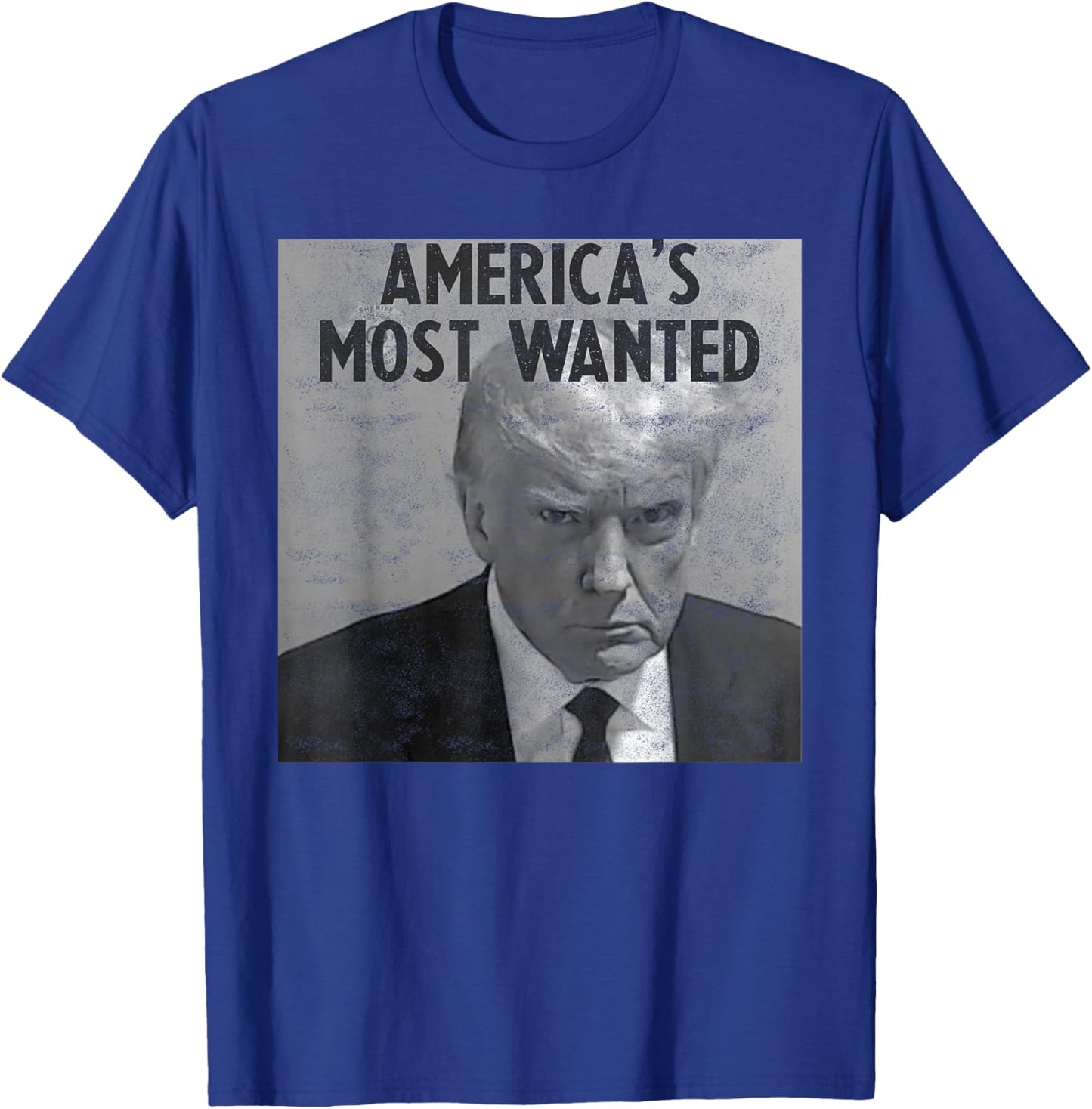 Thug Gangster Most Wanted - Trump Mugshot T-Shirt - T-Shirt | Royal