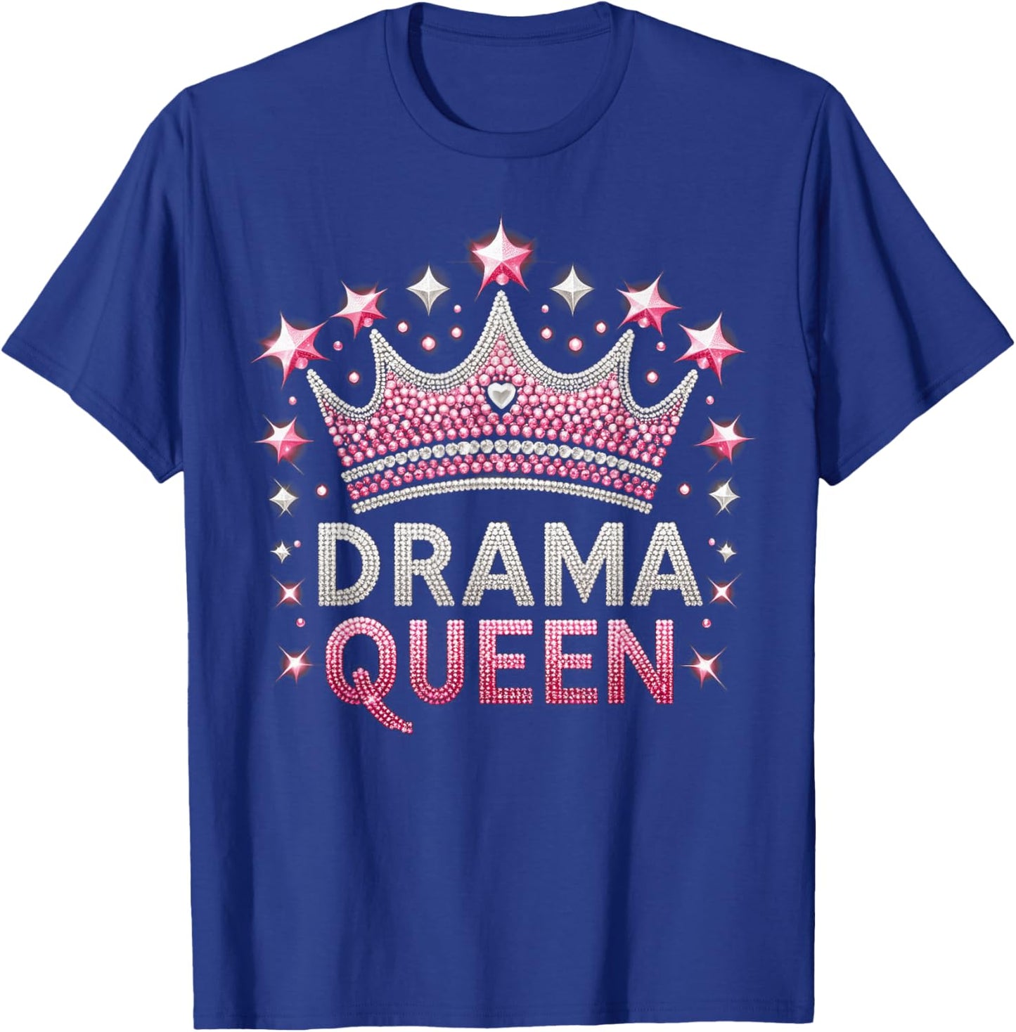Drama Queen Funny Theatre Actress Thespian Gift T-Shirt - T-Shirt | Royal