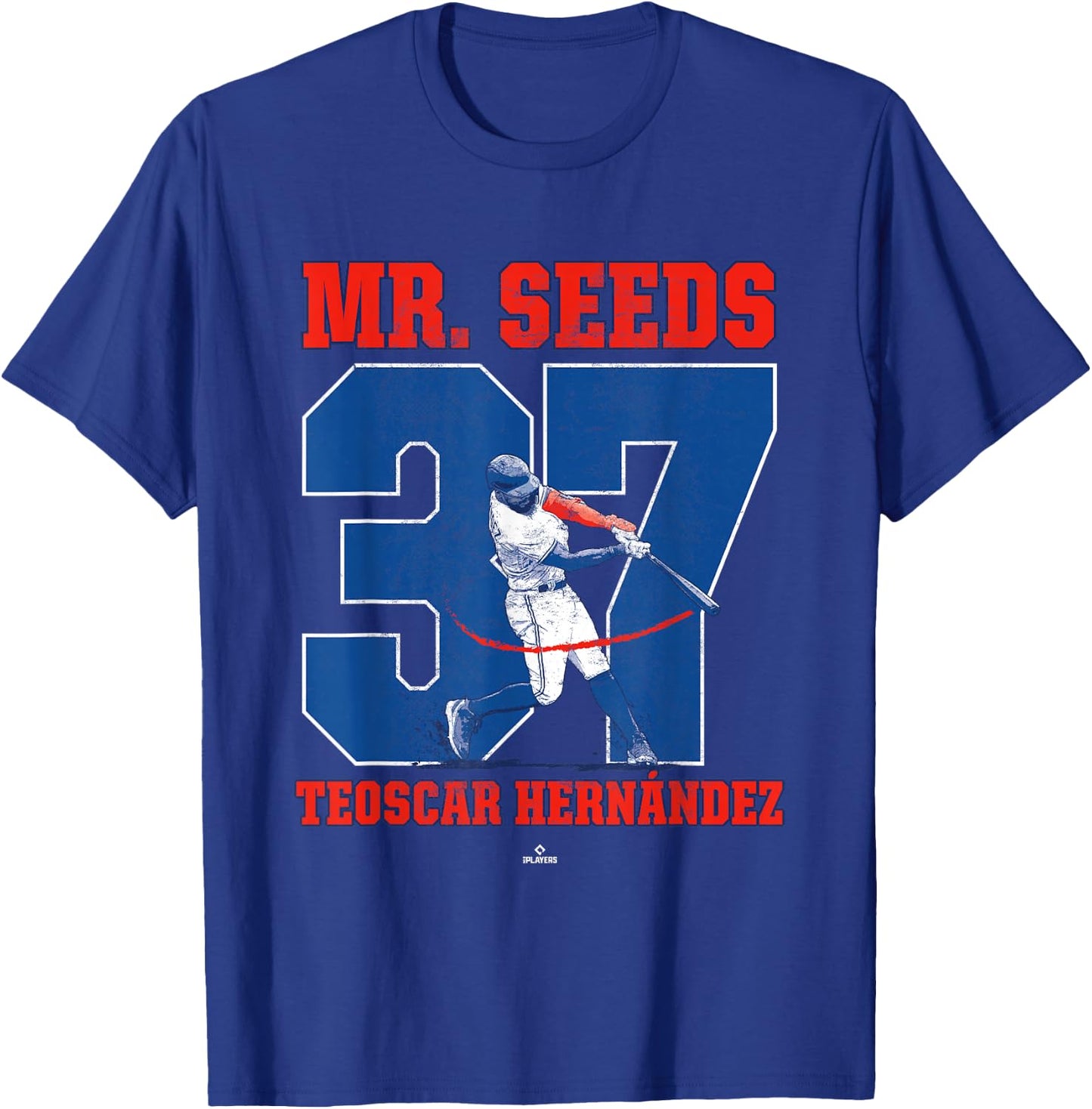 Mr Seeds Teoscar Hernandez Mr. Seeds Toronto MLBPA T-Shirt - T-Shirt | Royal