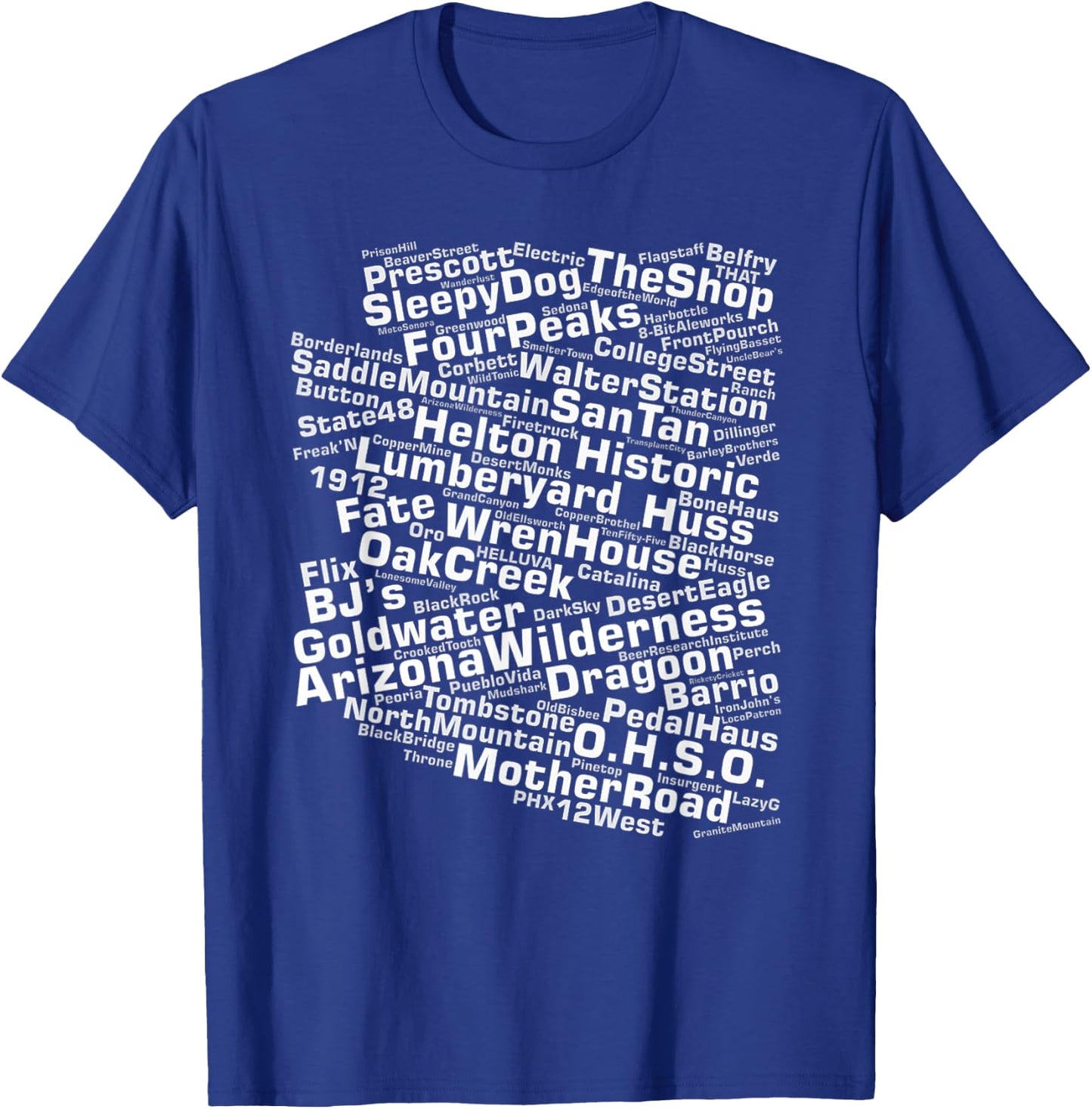 Arizona Breweries T-Shirt - T-Shirt | Royal