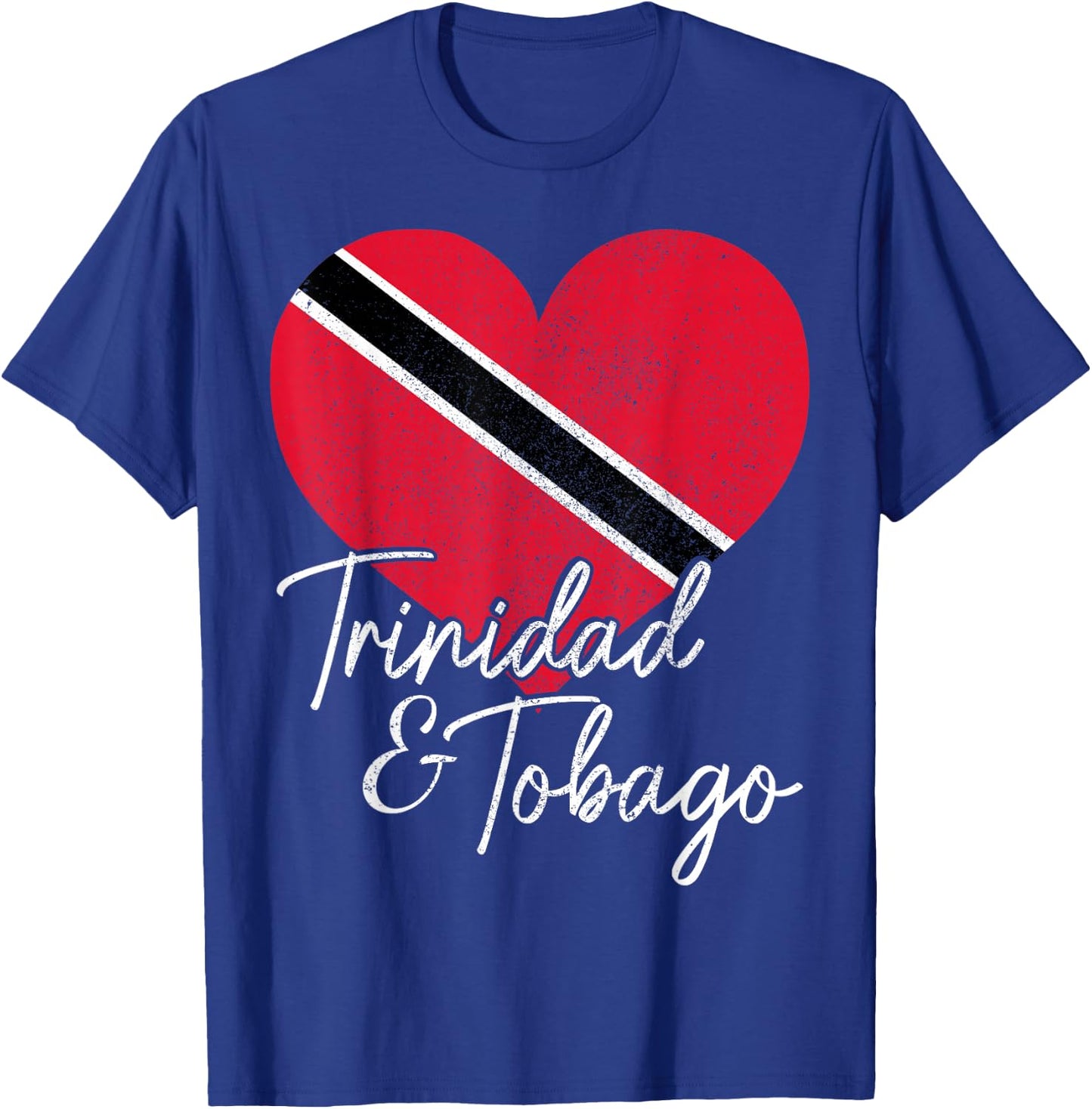 Trinidad & Tobago Flag Caribbean Souvenir T-Shirt - T-Shirt | Royal