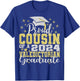 Proud Cousin of 2024 Valedictorian Class 2024 Graduate T-Shirt - T-Shirt | Royal