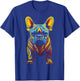 French Bulldog Motif Pet Art Dog French Bulldog T-Shirt - T-Shirt | Royal