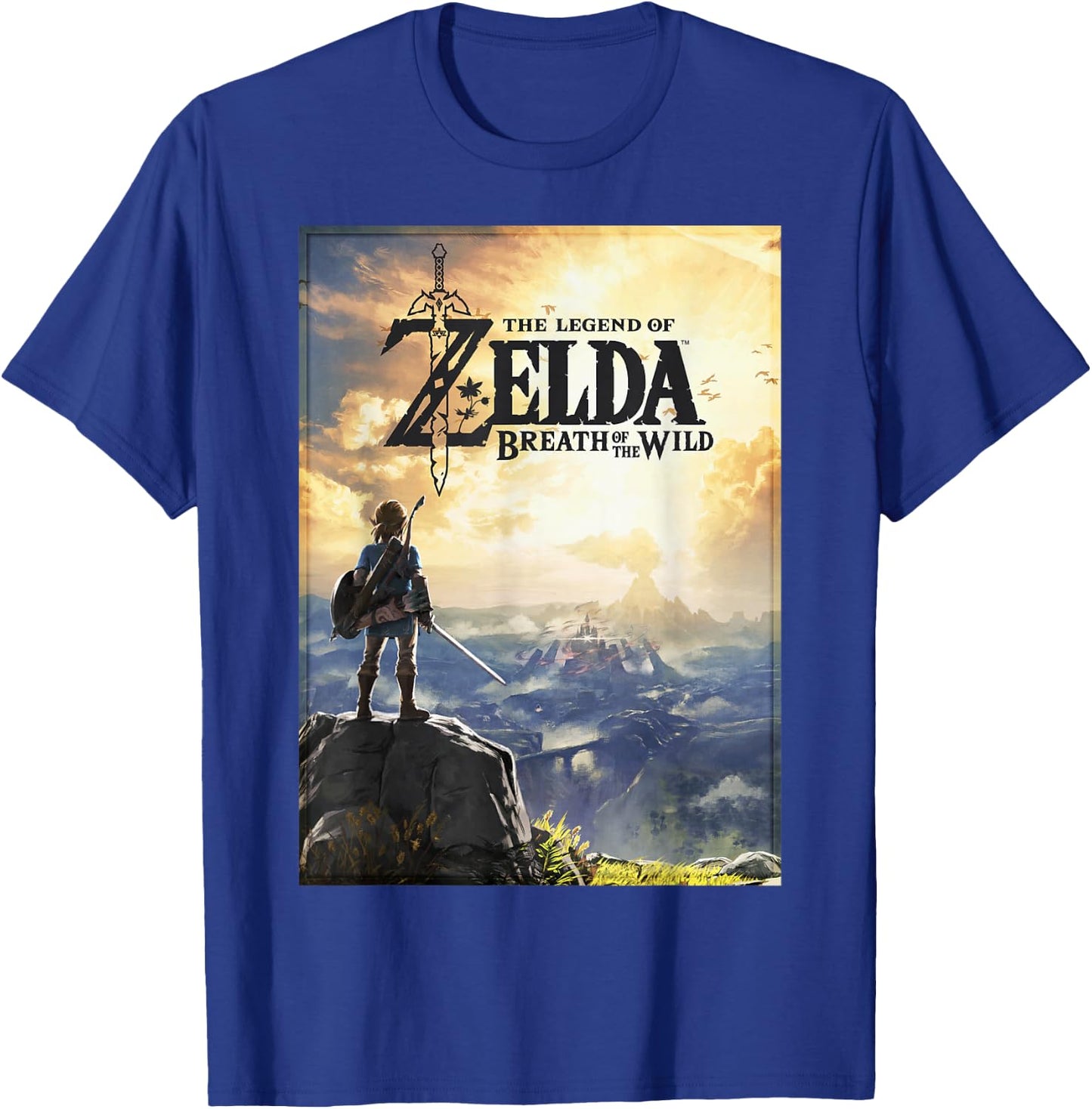The Legend of Zelda Breath of The Wild Link Horizon Poster Small T-Shirt - T-Shirt | Royal