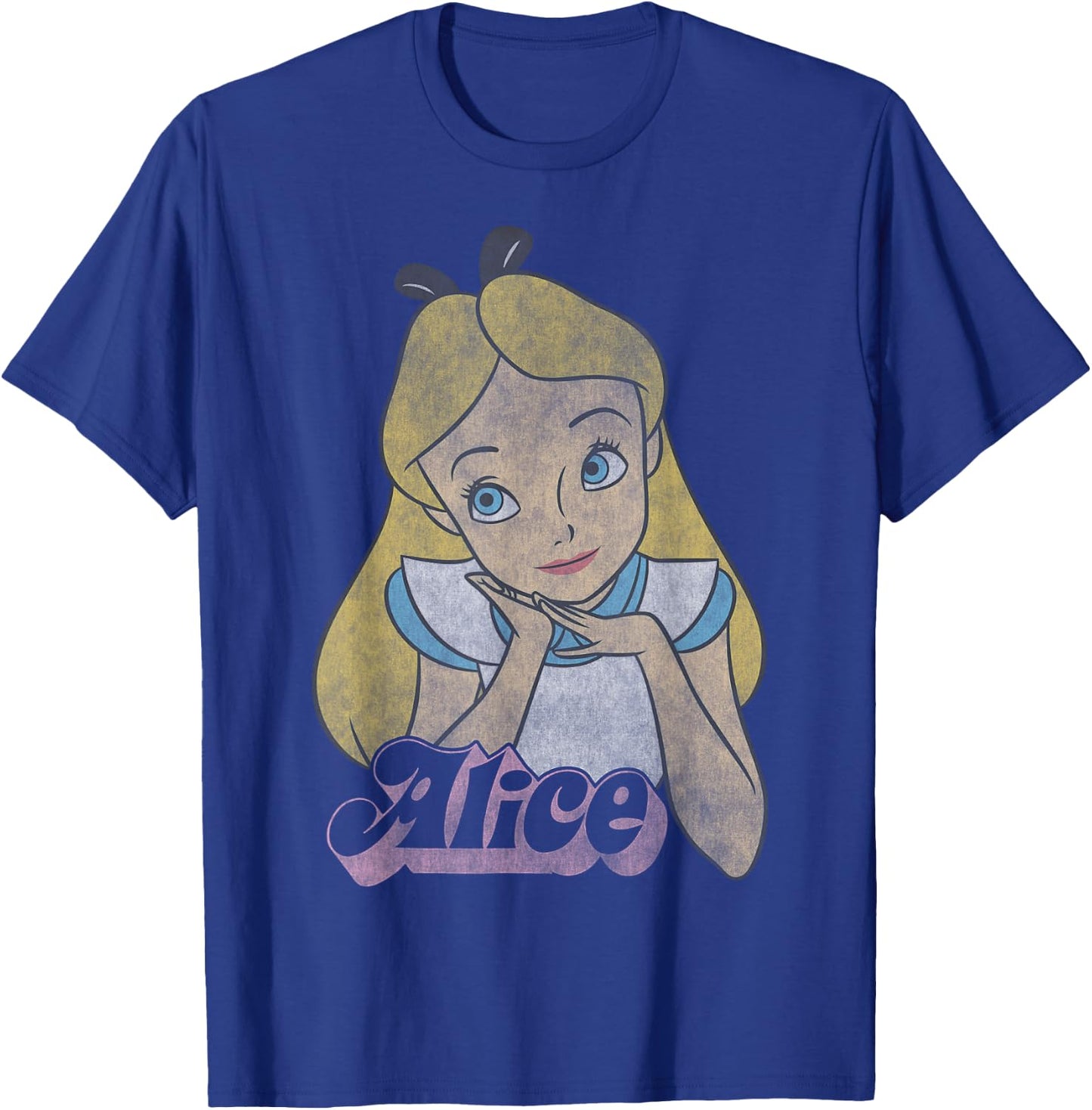 Disney Alice in Wonderland Alice Simple Portrait T-Shirt - T-Shirt | Royal