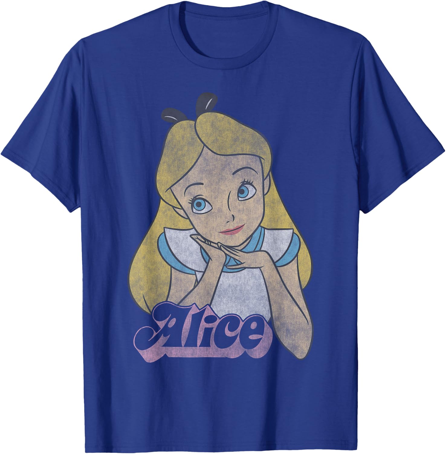 Disney Alice in Wonderland Alice Simple Portrait T-Shirt - T-Shirt | Royal