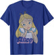 Disney Alice in Wonderland Alice Simple Portrait T-Shirt - T-Shirt | Royal