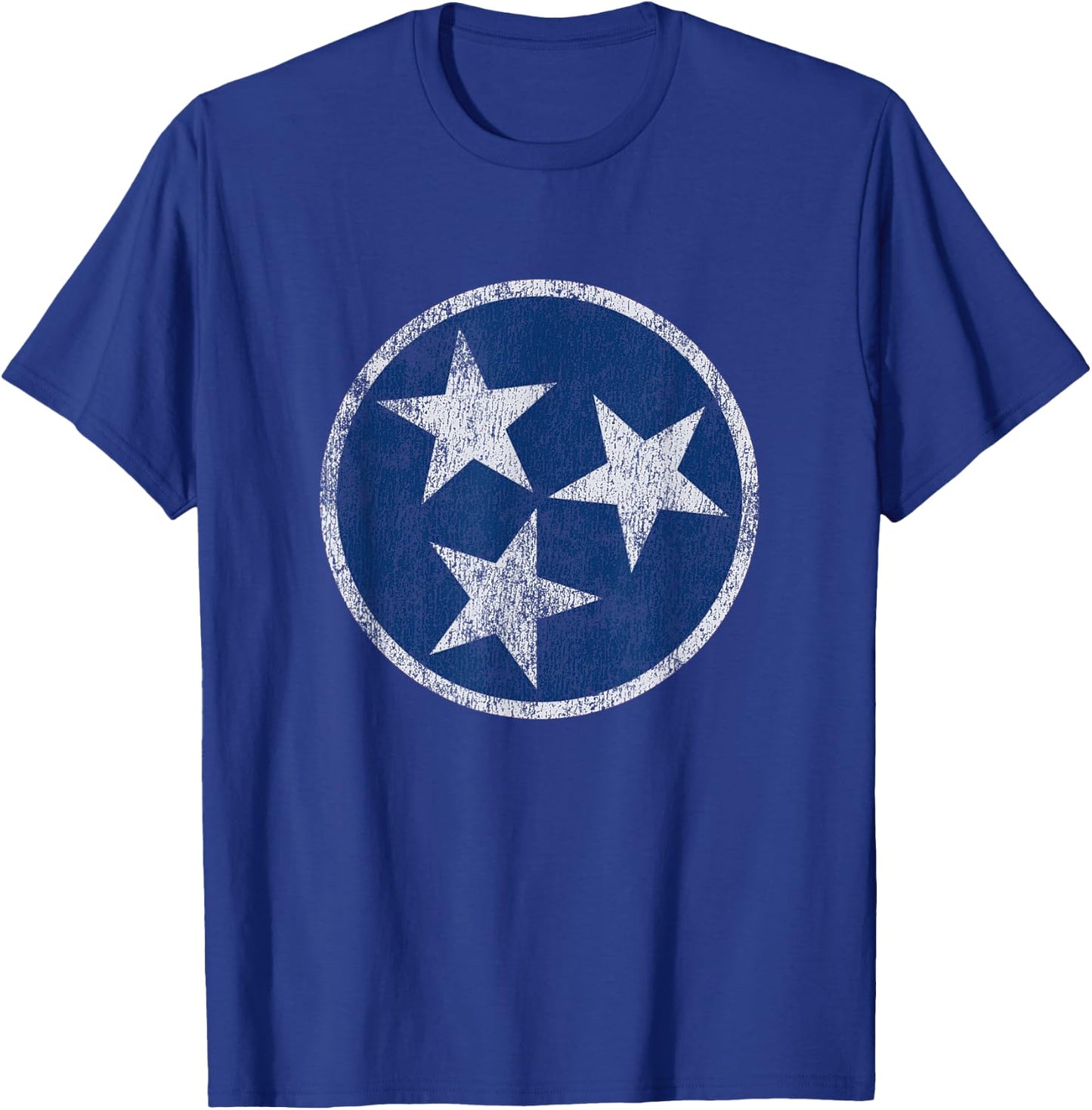Vintage Tennessee Flag Men Women Retro TN Souvenir T-Shirt - T-Shirt | Royal