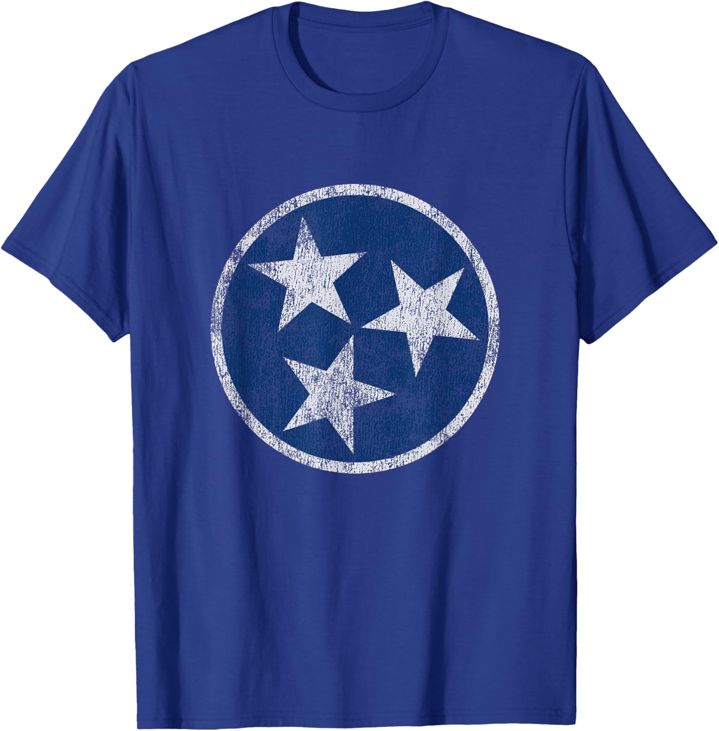 Vintage Tennessee Flag Men Women Retro TN Souvenir T-Shirt - T-Shirt | Royal