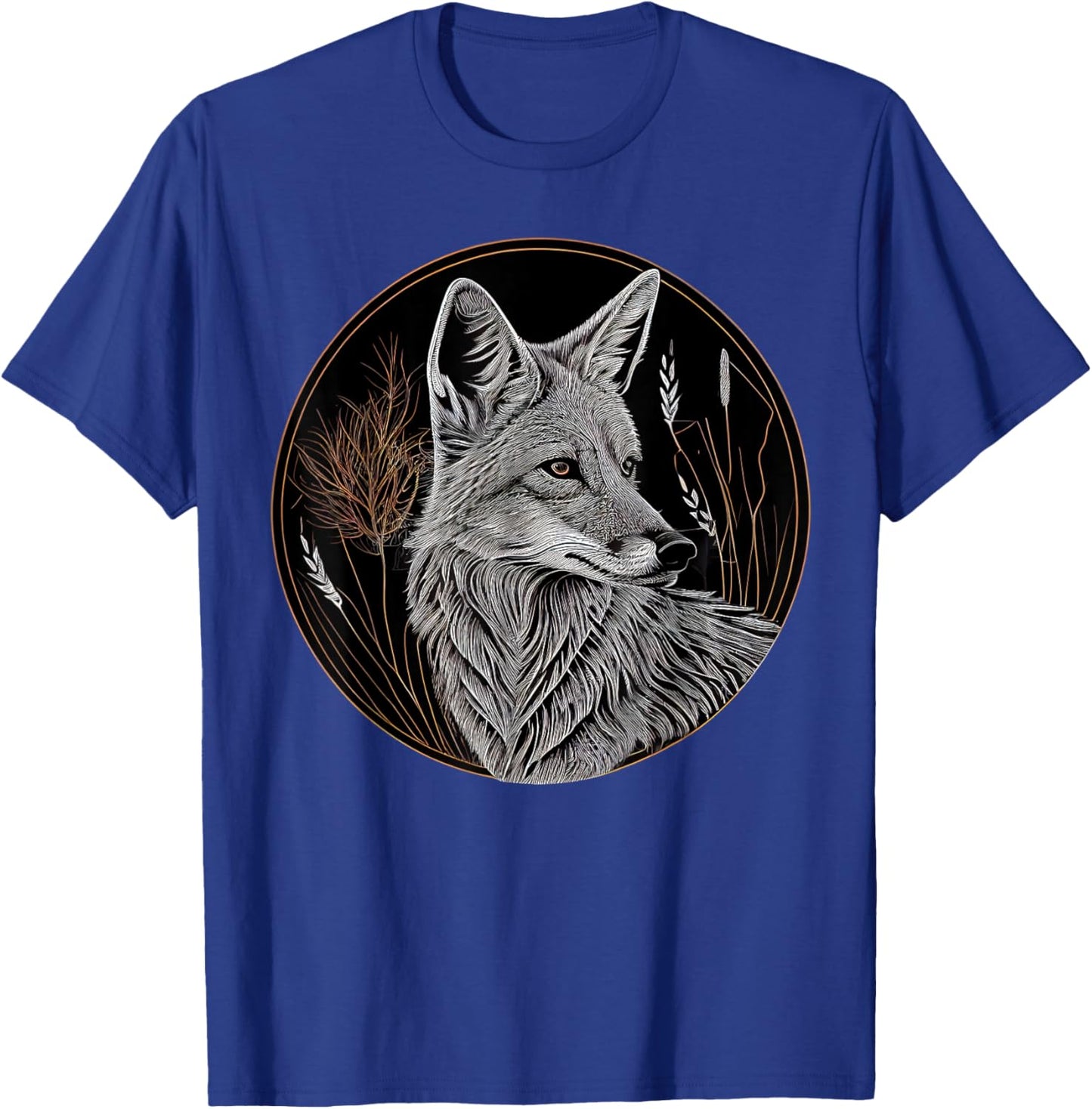 Coyote Animal Lover Wildlife Coyotes T-Shirt - T-Shirt | Royal