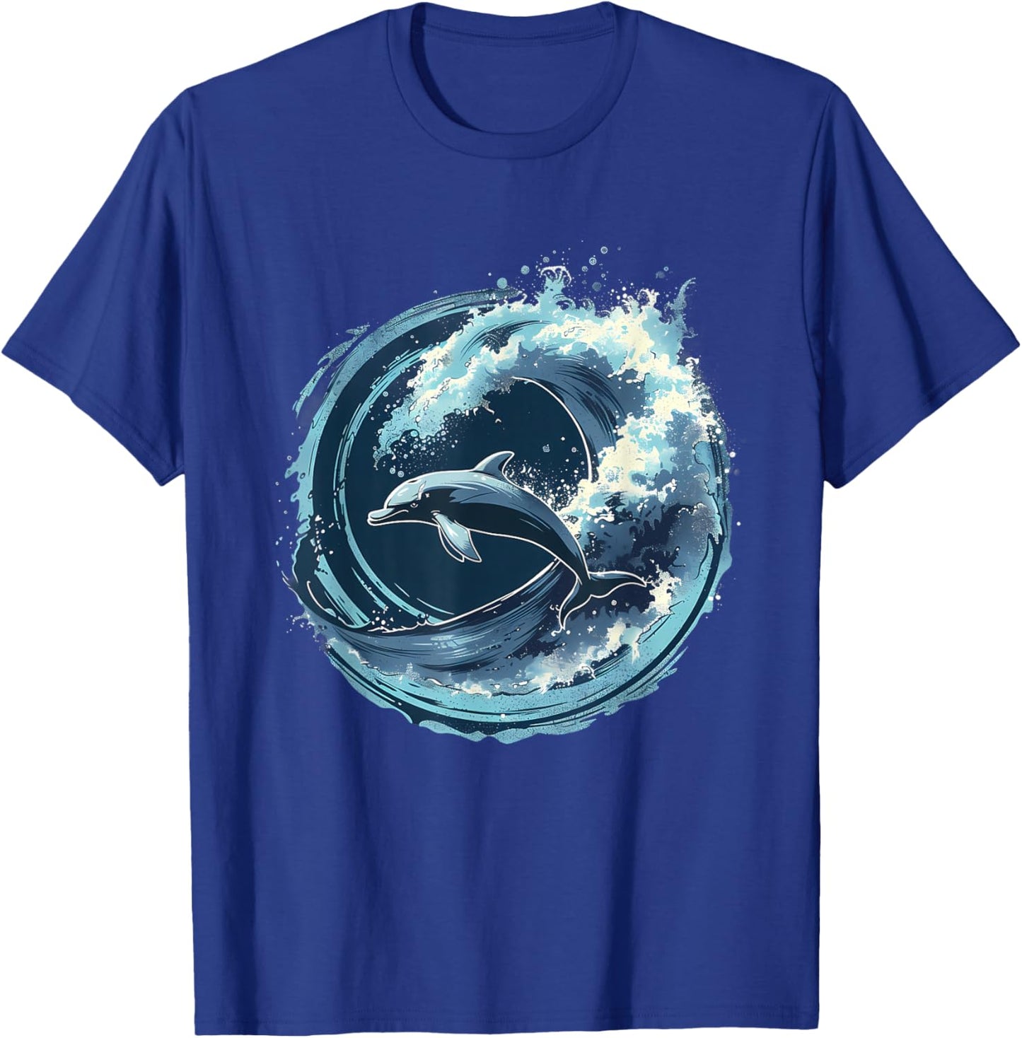 Dolphin Sea Ocean Dolphin Ocean Sea Animal Dolphin Lover T-Shirt - T-Shirt | Royal
