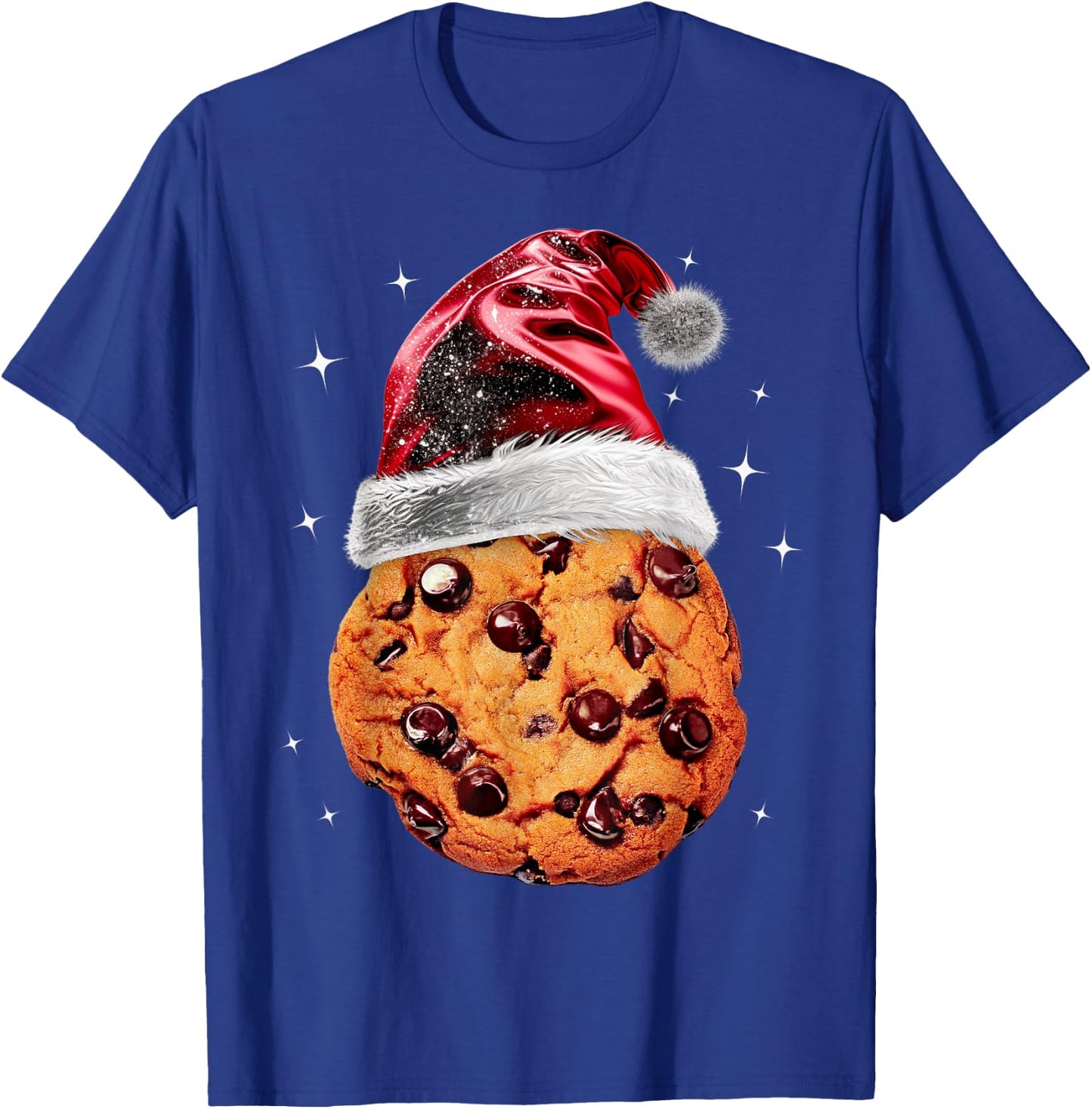 Chocolate Chip Cookie Christmas Costume Lazy Party T-Shirt - T-Shirt | Royal