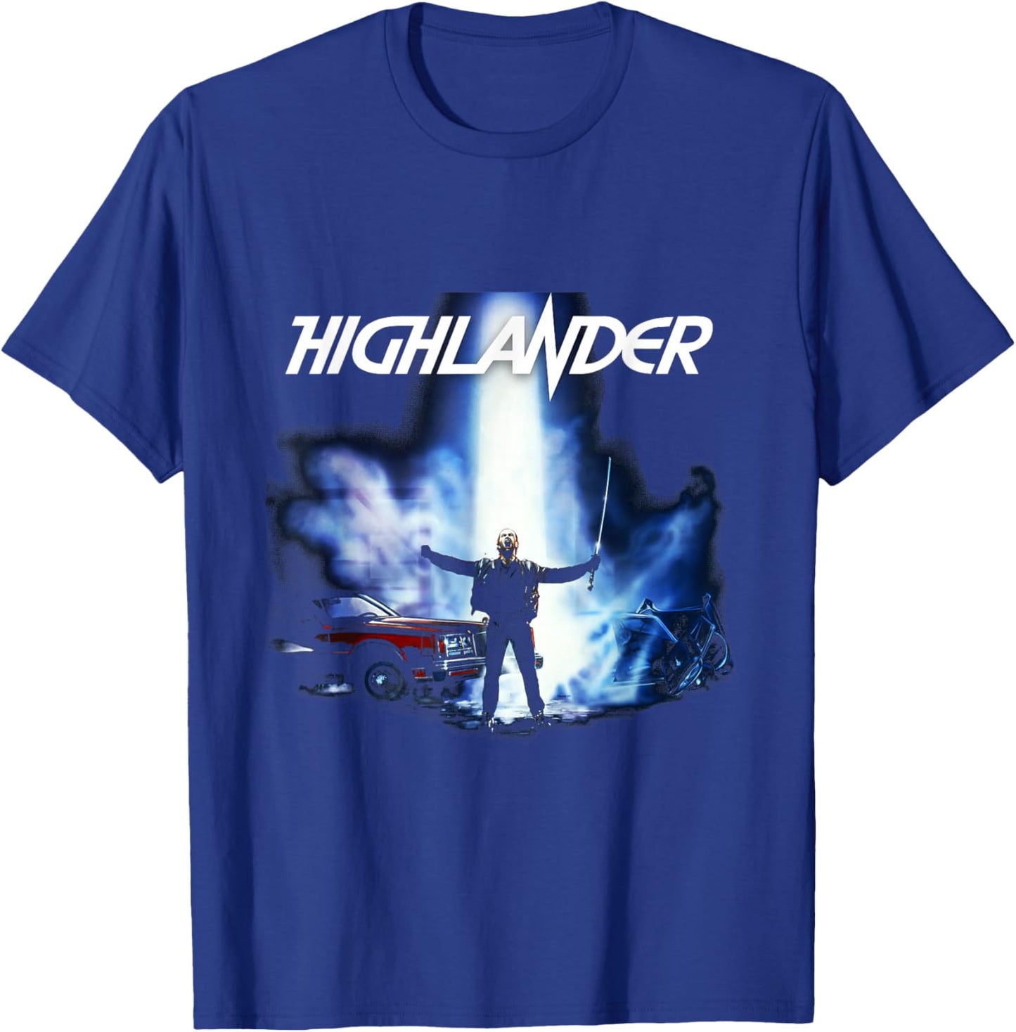 Highlander 1986 Helden des Alltags Vatertag T-Shirt - T-Shirt | Royal