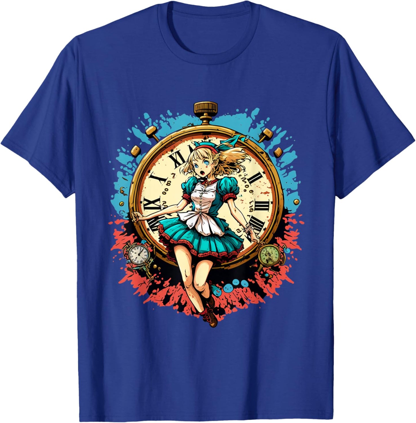 Anime Alice in Wonderland T-Shirt - T-Shirt | Royal