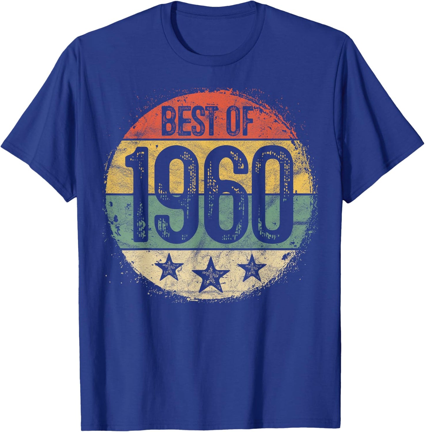 Best Of 1960 65th Birthday Gifts Women 65 Year Old T-Shirt - T-Shirt | Royal