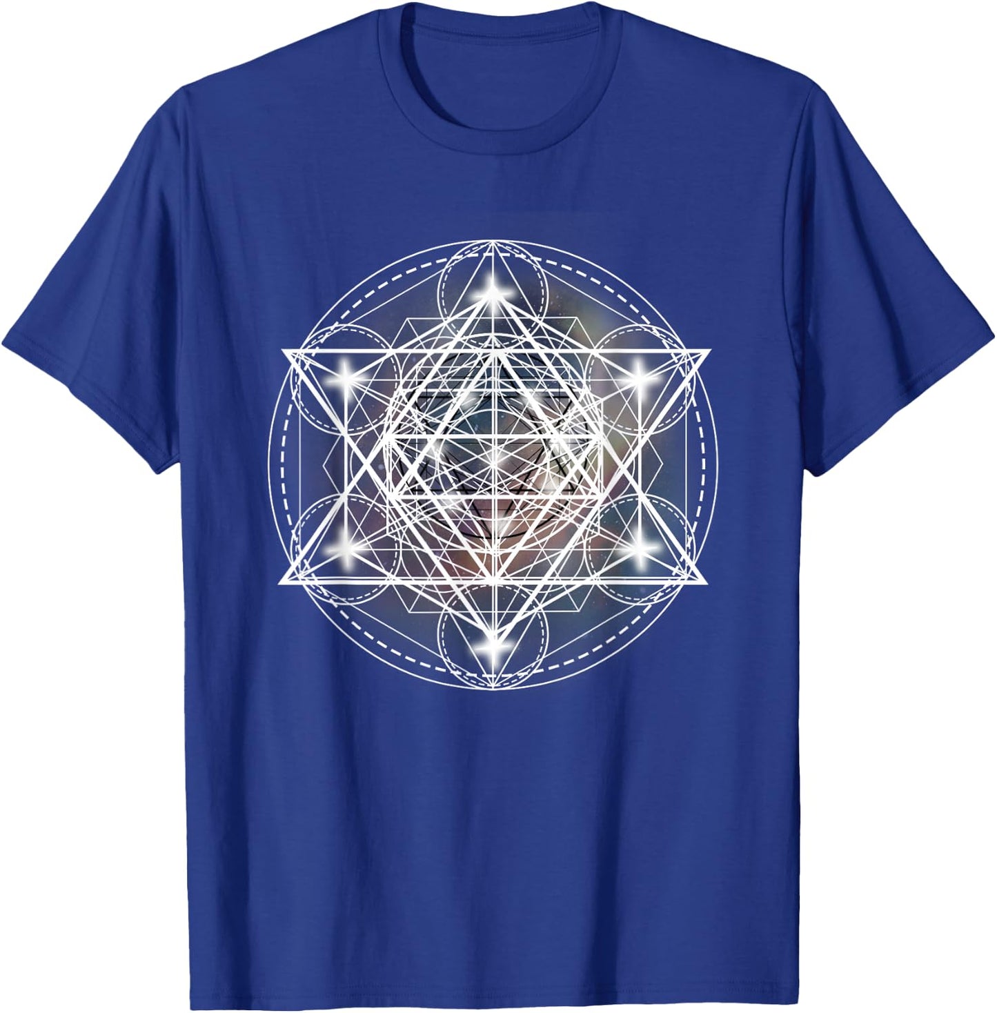 Metatron Cube Sacred Geometry Shirt - Spiritual Yoga T-Shirt - T-Shirt | Royal