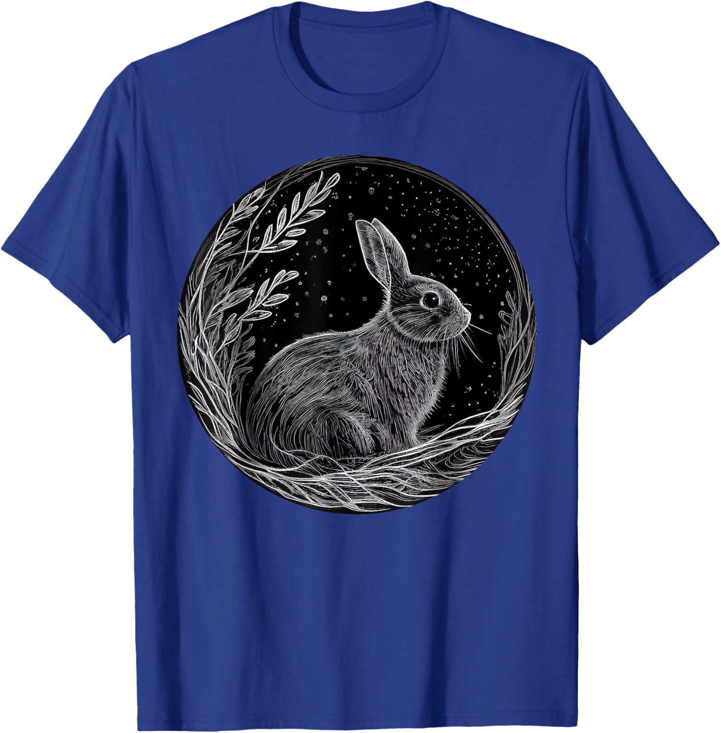 Rabbit Animal Lover Wildlife Rabbits T-Shirt - T-Shirt | Royal