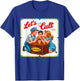 Let's Start A Cult Ironic Funny Vintage Horror T-Shirt - T-Shirt | Royal