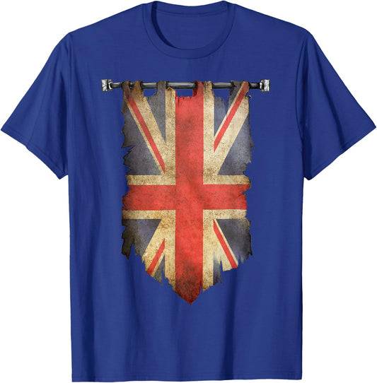 England , British shirt, england flag, England T-Shirt - T-Shirt | Royal