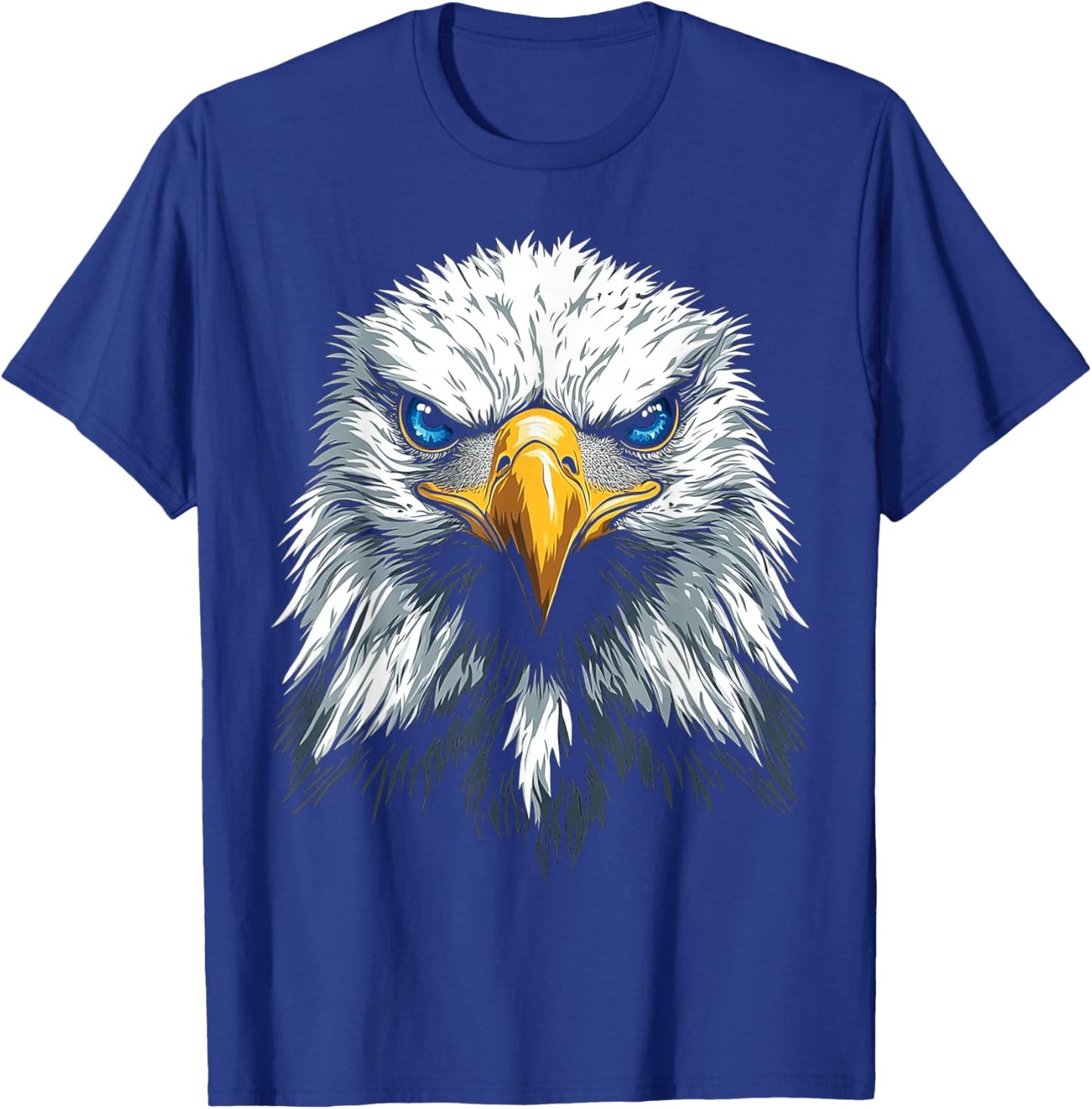 Adler Vogel Grafik Tierkunst Blauaugen Adler T-Shirt - T-Shirt | Royal