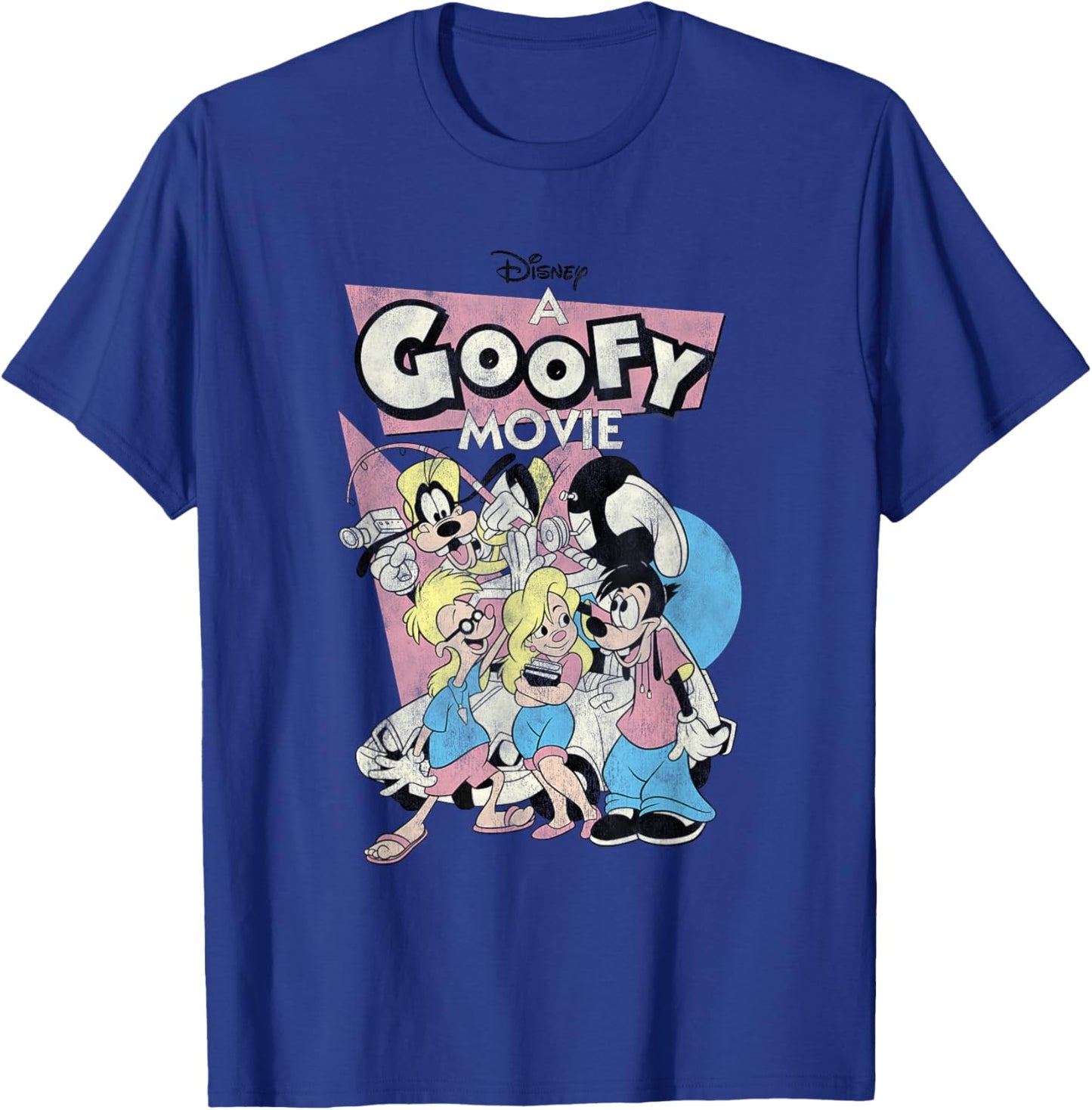 Disney A Goofy Movie , Black, S T-Shirt - T-Shirt | Royal