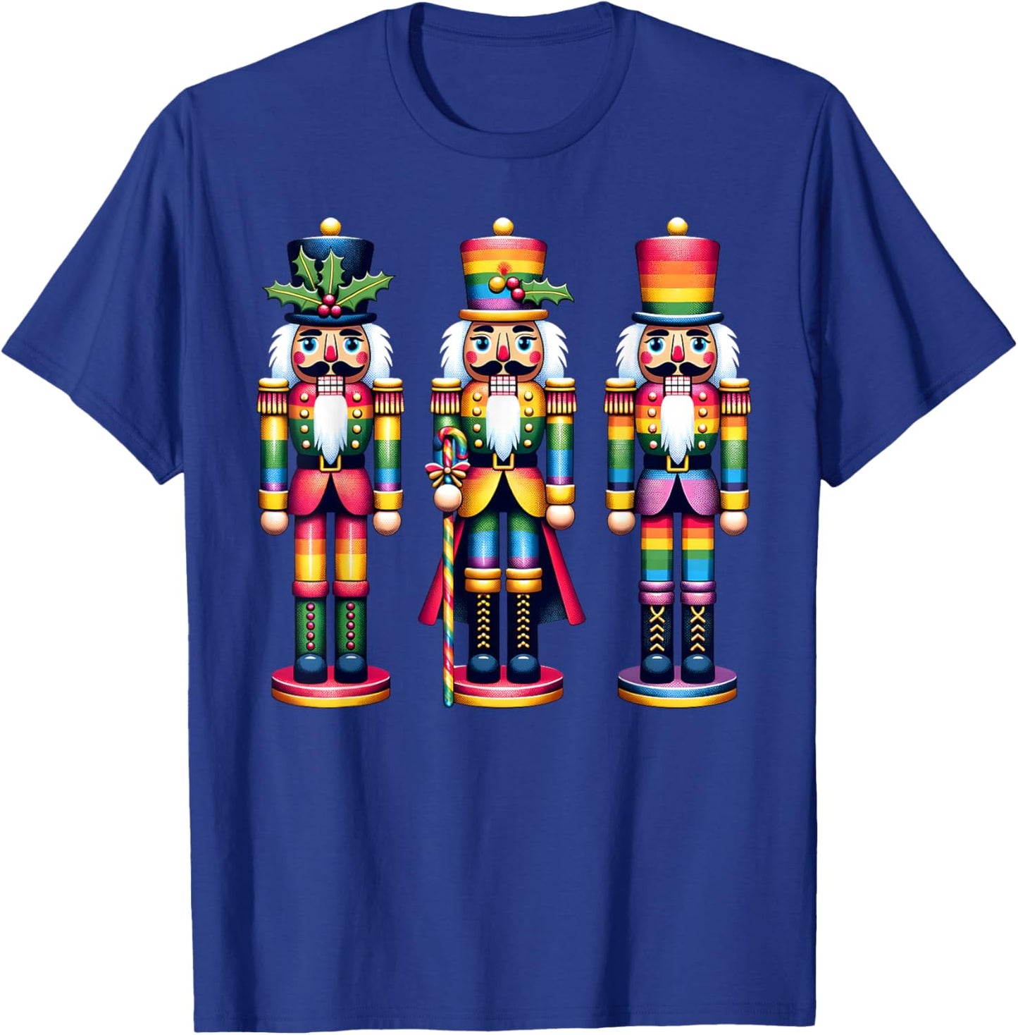Gay Nutcracker Christmas T-Shirt - T-Shirt | Royal