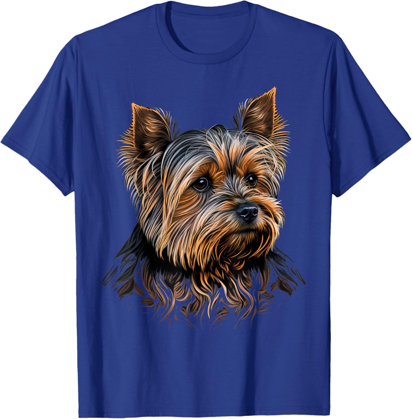 Cute Yorkshire Terrier Dog on Yorkshire Terrier Lover Women Kids T-Shirt - T-Shirt | Royal