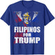 Filipinos For Trump T-Shirt - T-Shirt | Royal