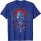 Retro Microphone Gift Apparel -Adults Retro Black Small Short Sleeve T-Shirt - T-Shirt | Royal