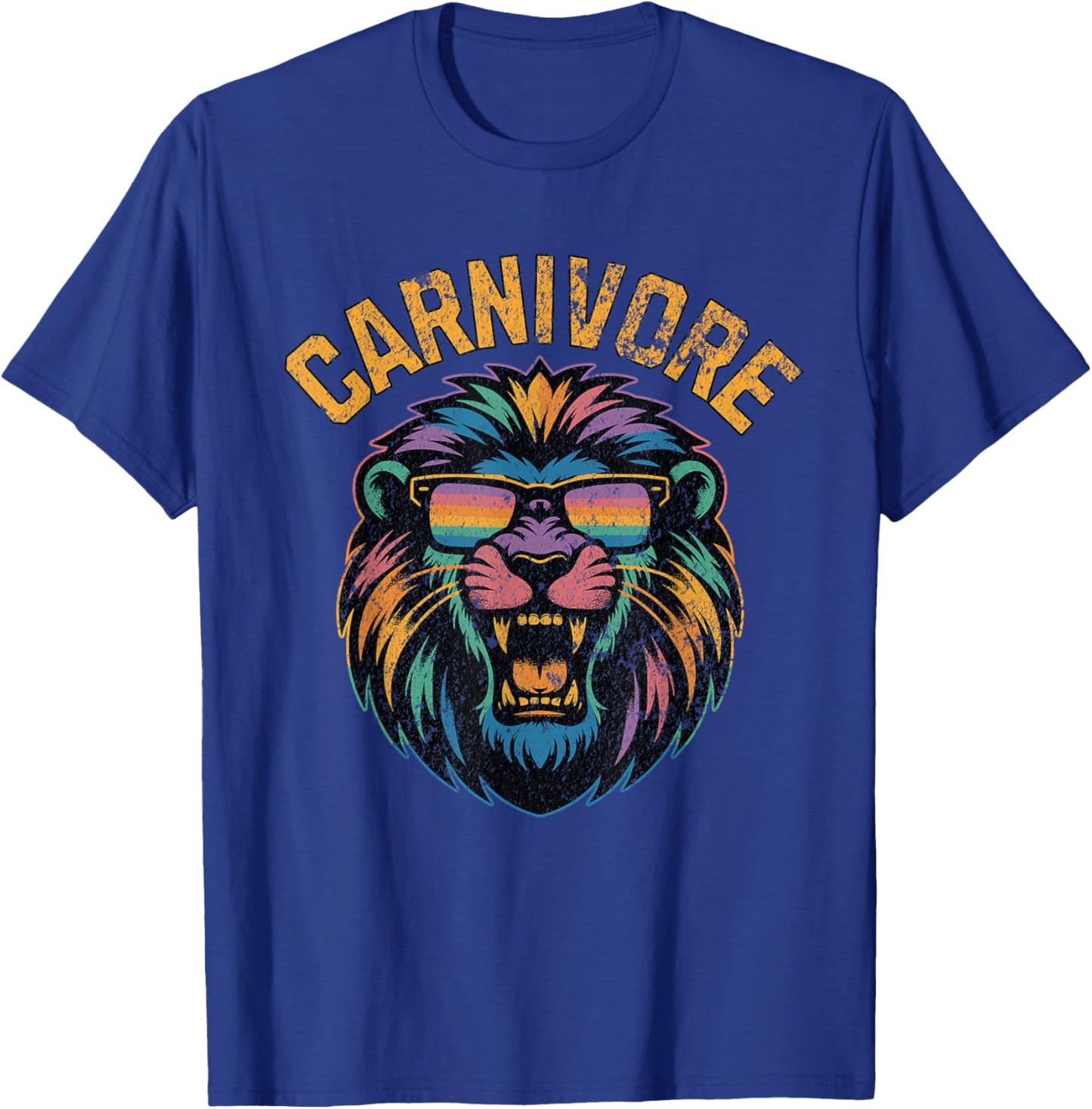 Carnivore: Zero Carb Lion Diet Lifestyle T-Shirt - T-Shirt | Royal