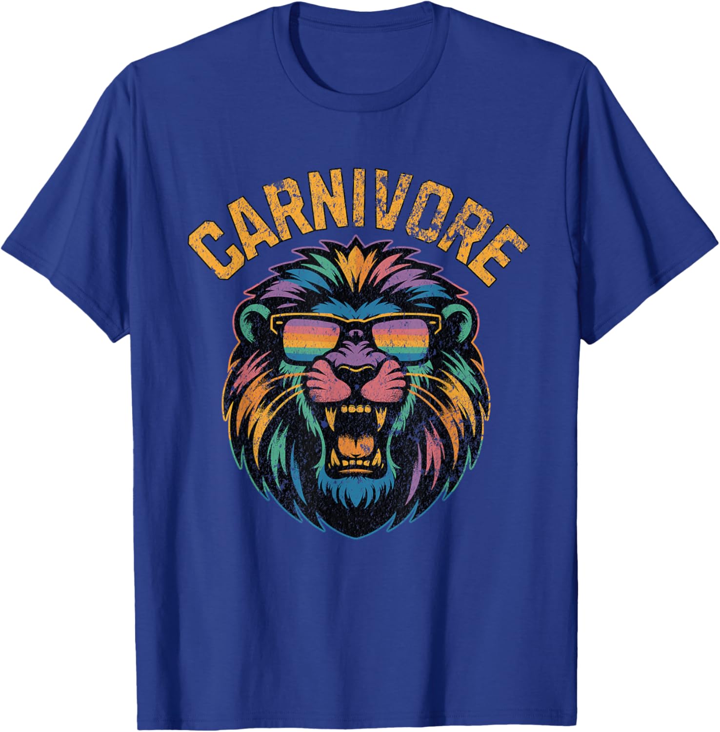 Carnivore: Zero Carb Lion Diet Lifestyle T-Shirt - T-Shirt | Royal