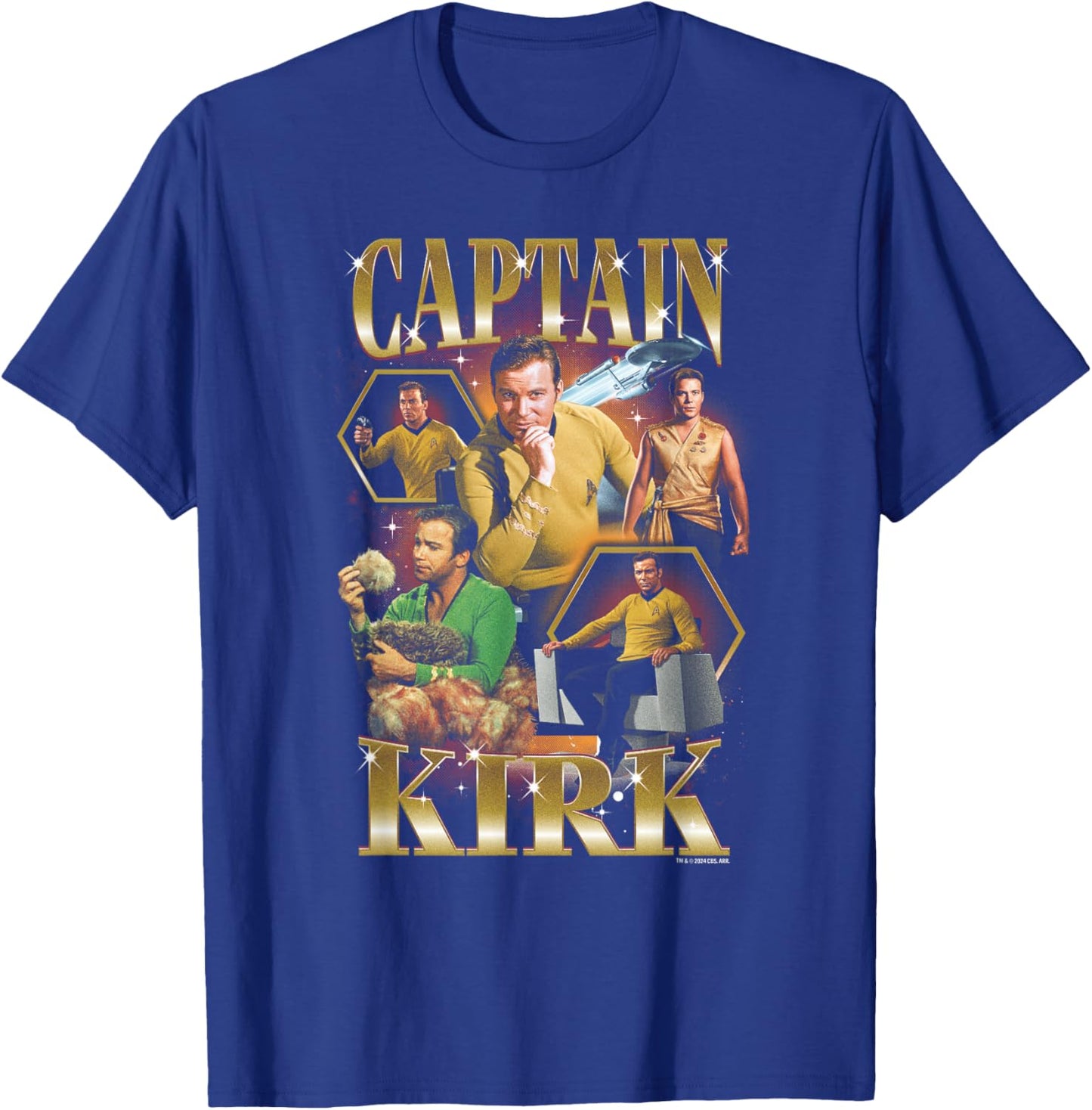 Star Trek: The Original Series Kirk Heartthrob T-Shirt - T-Shirt | Royal