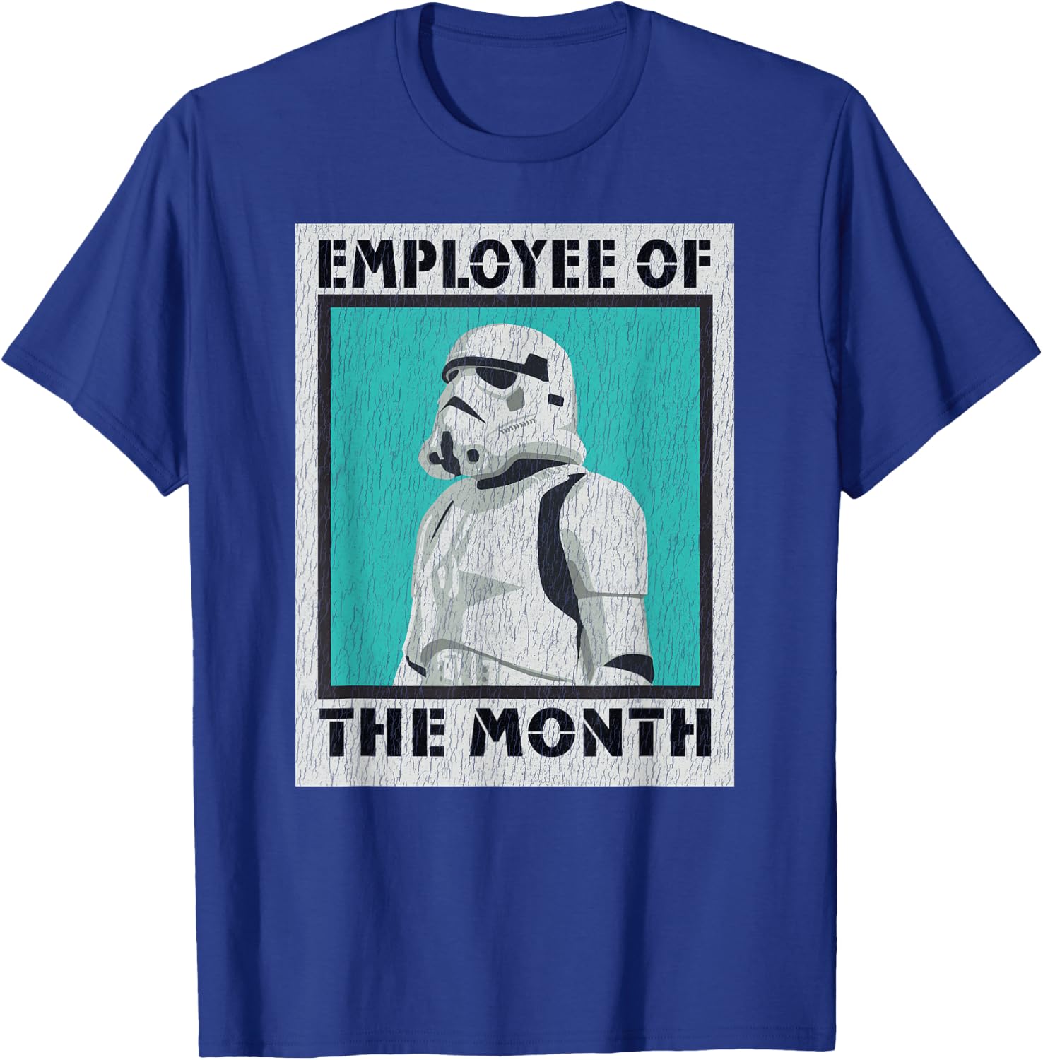 Star Wars Stormtrooper Employee of The Month T-Shirt - T-Shirt | Royal