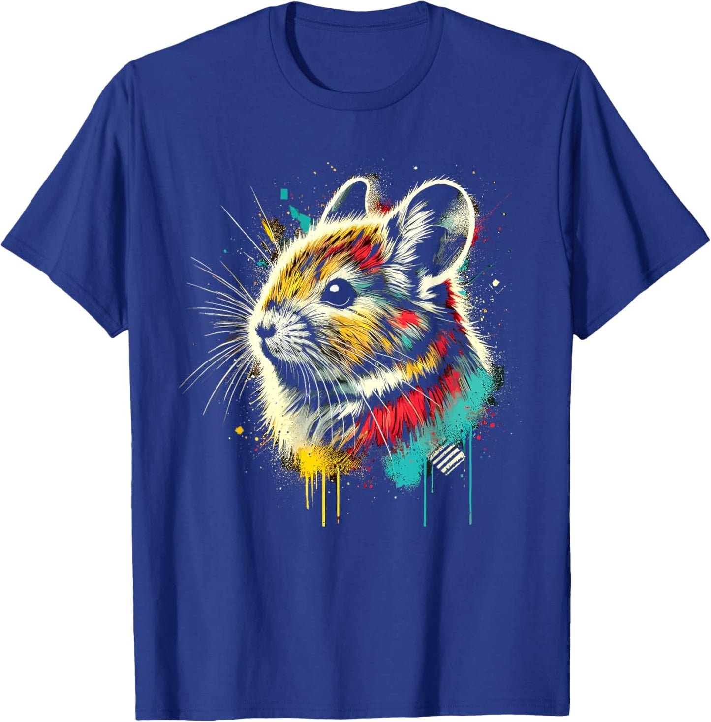 Adorable American Pika Habitat And Conservation Design T-Shirt - T-Shirt | Royal