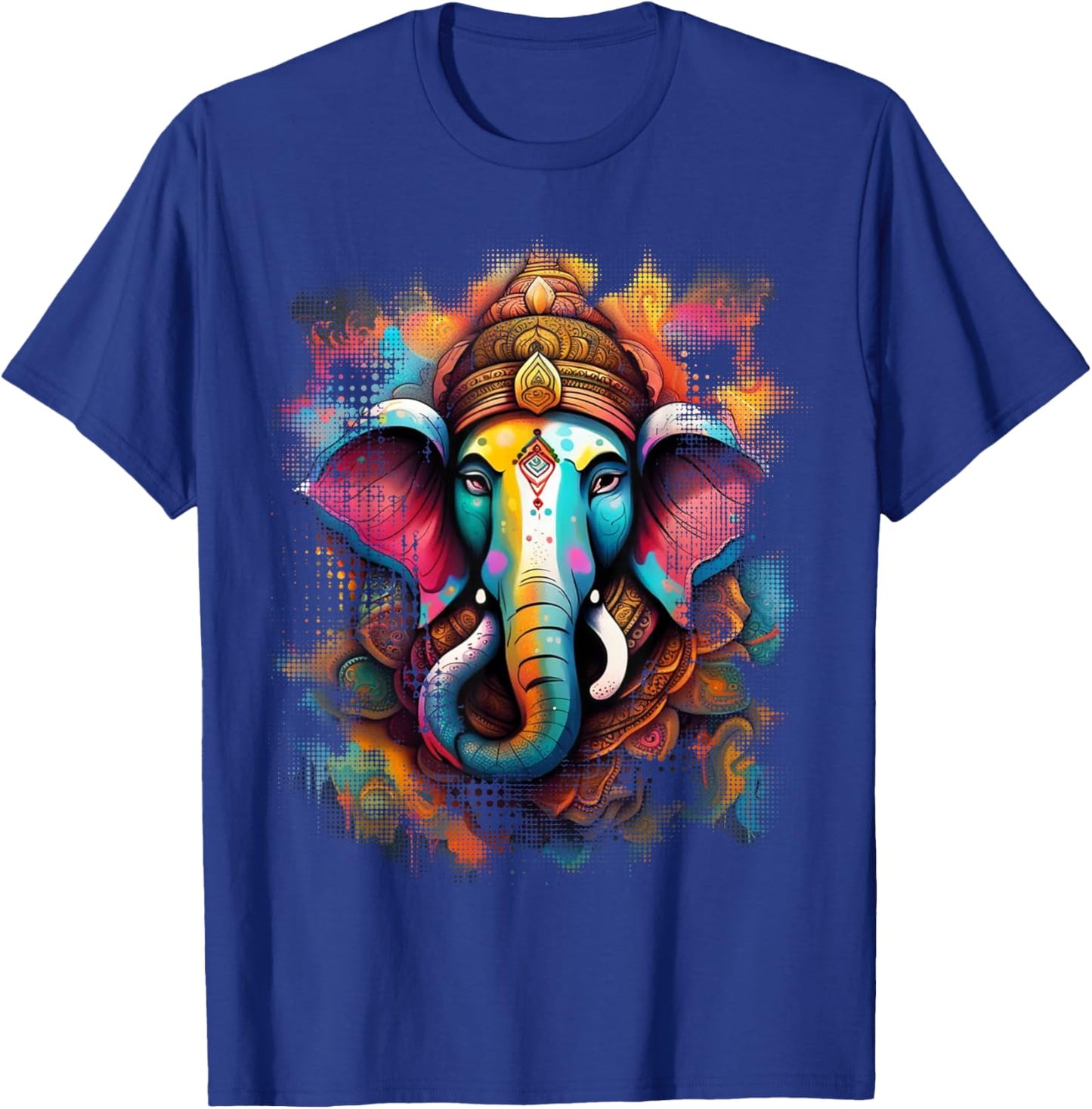 Indian Elephant God Ganesha Ganesh, Ganapati, Vinayaka T-Shirt - T-Shirt | Royal