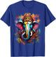 Indian Elephant God Ganesha Ganesh, Ganapati, Vinayaka T-Shirt - T-Shirt | Royal
