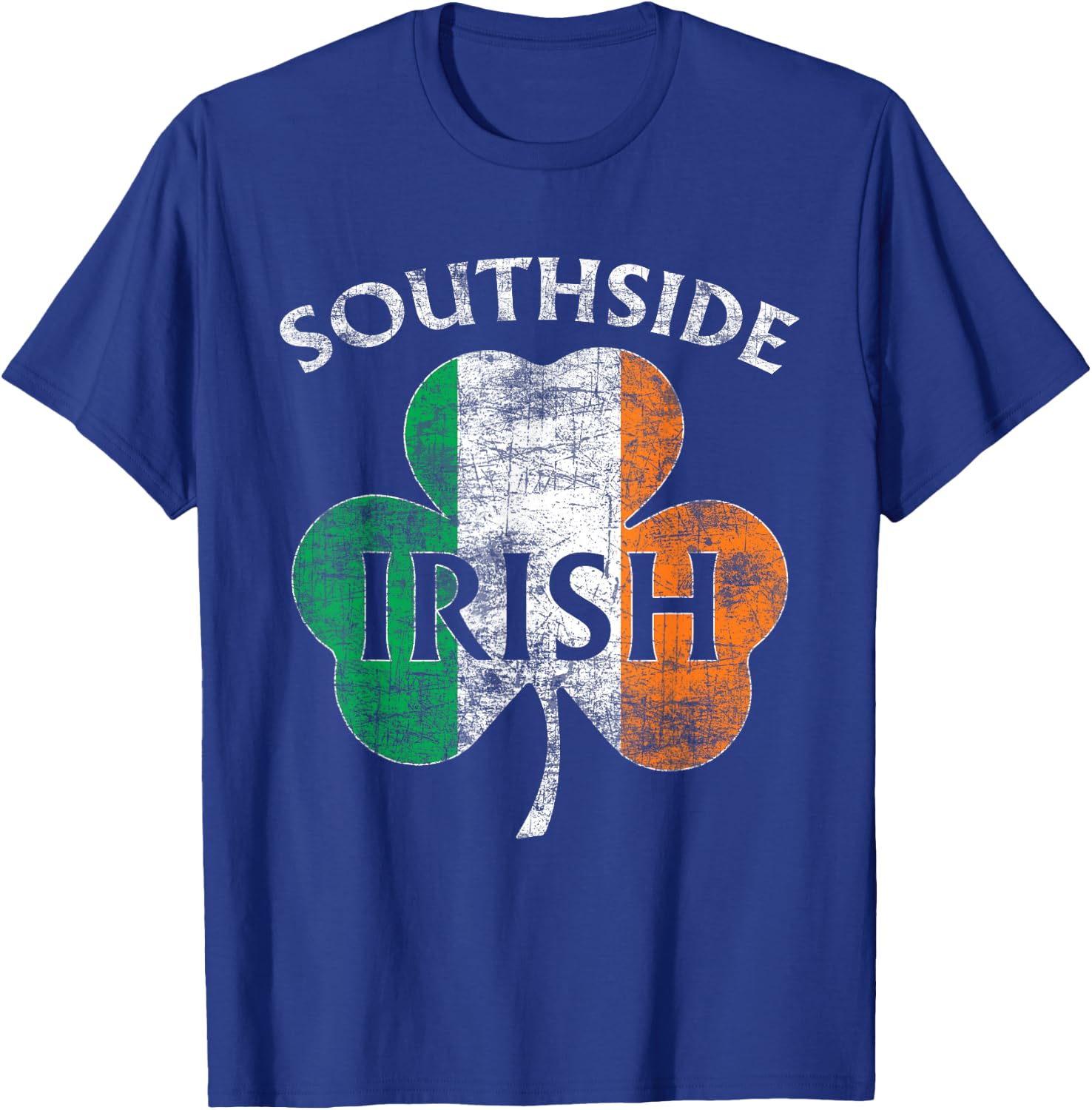 Chicago Southside Irish Flag St. Patrick's Day T-Shirt - T-Shirt | Royal