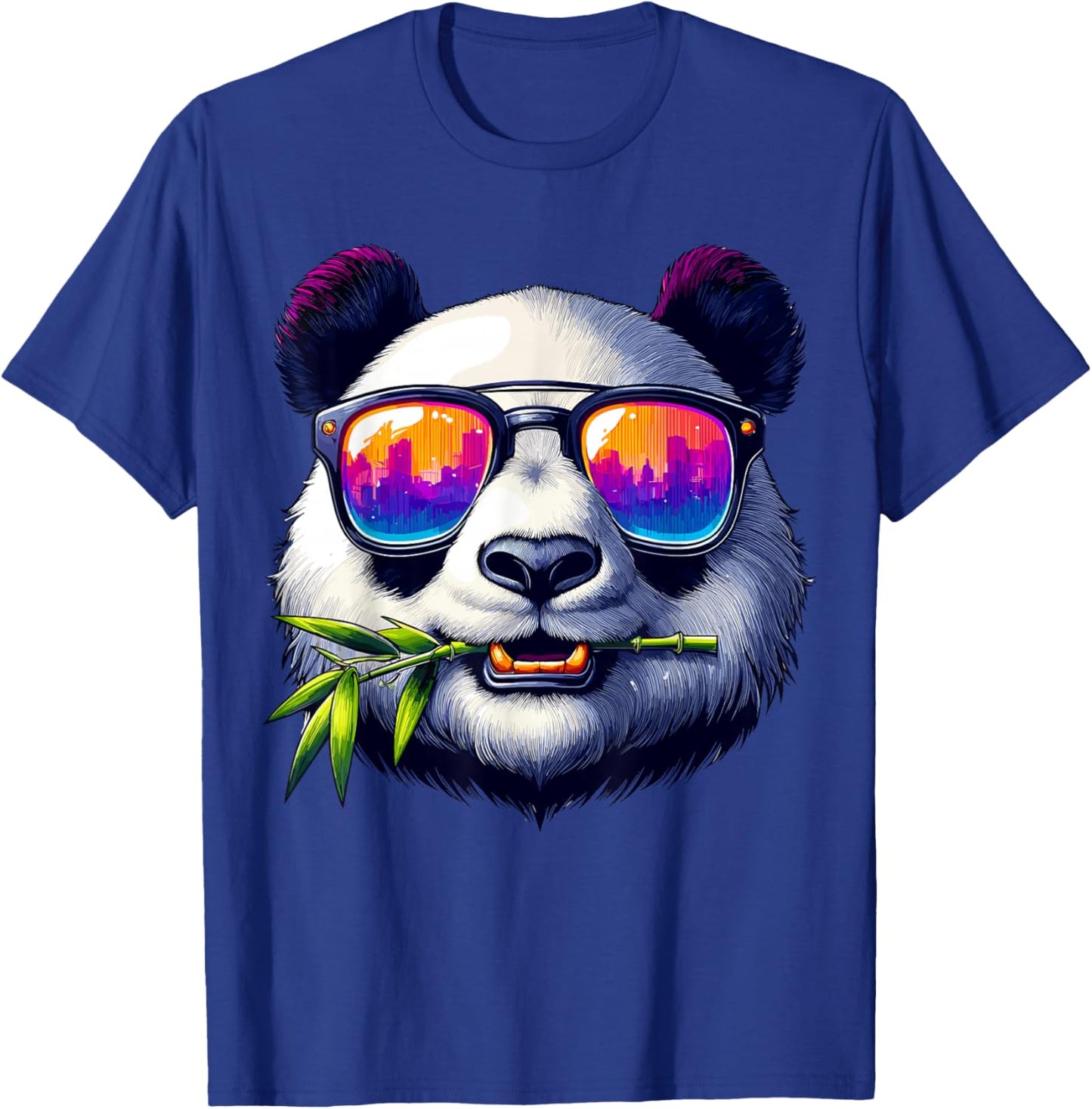Panda Bear In Sunglasses Panda T-Shirt - T-Shirt | Royal