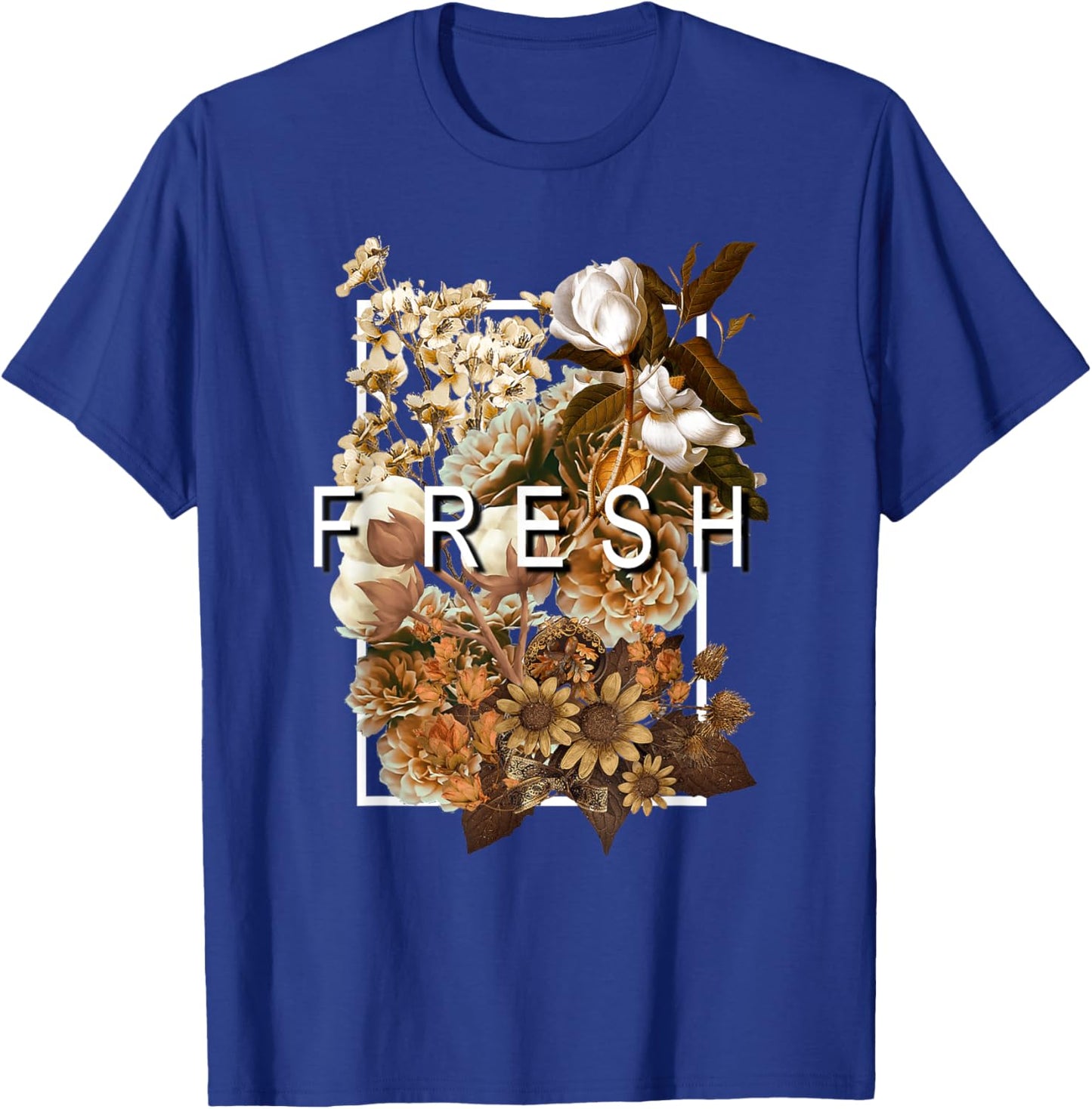 FRESH Brown Color T-Shirt - T-Shirt | Royal