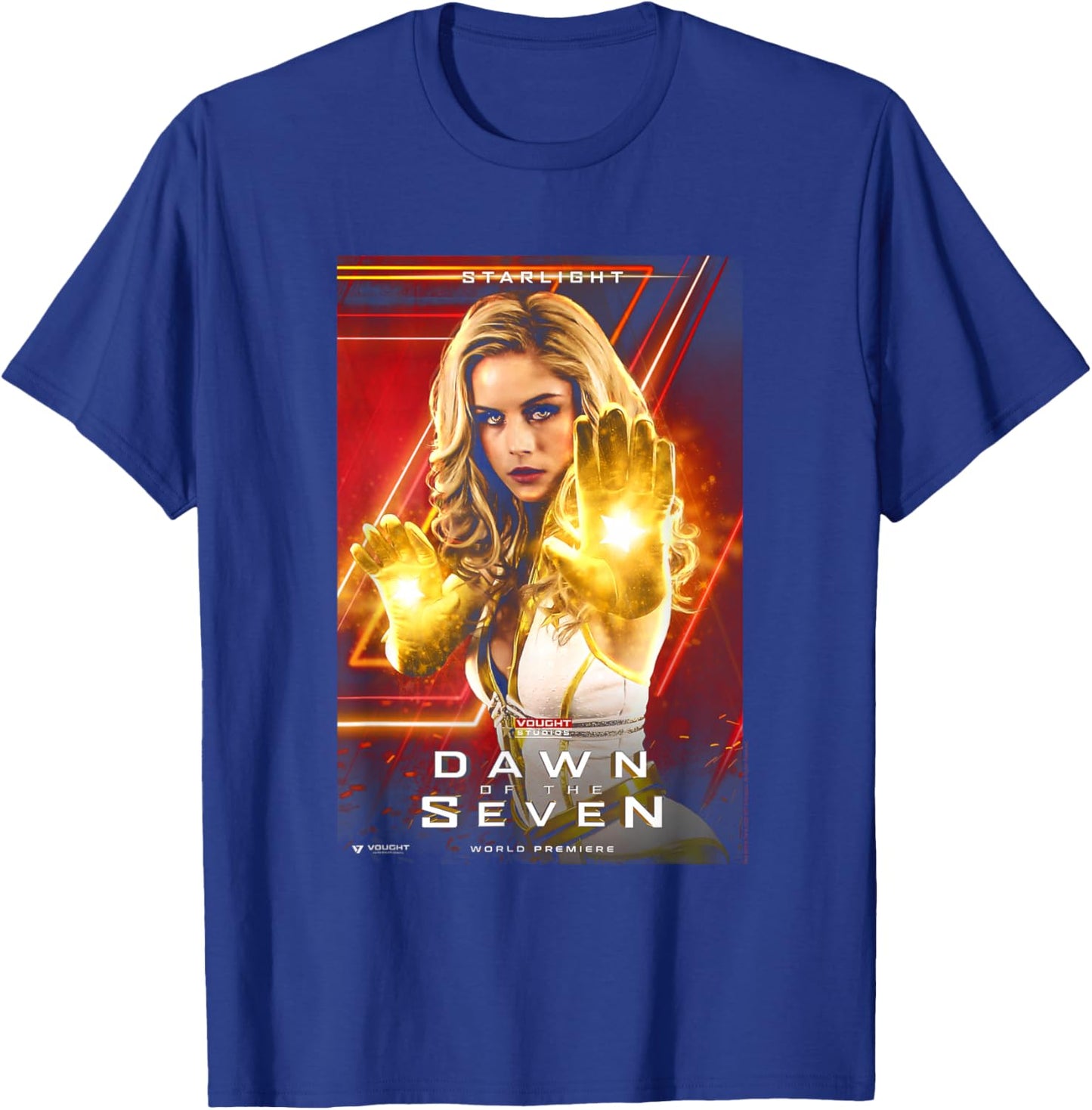 The Boys Starlight Vought Poster T-Shirt - T-Shirt | Royal