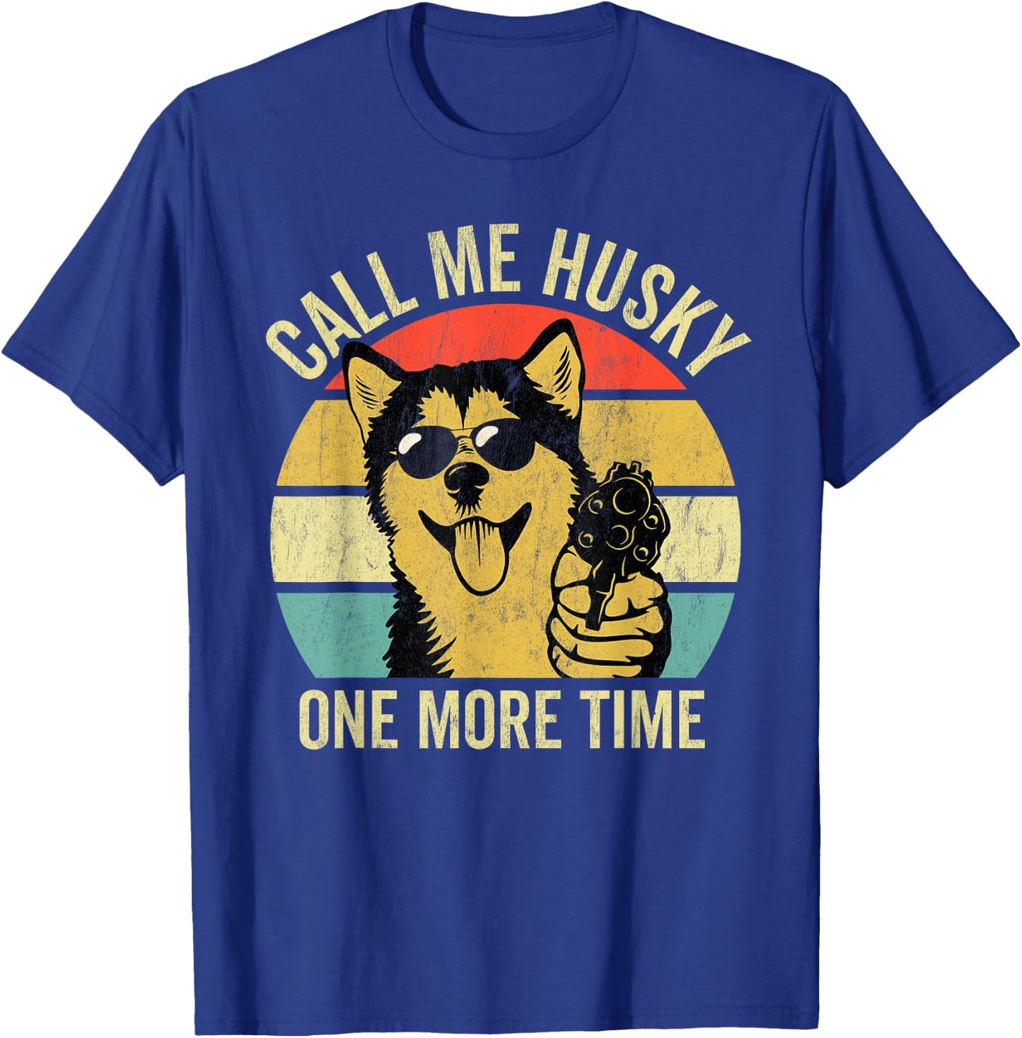 Not A Husky - Funny Alaskan Malamute Gifts - Dog Lover Gift Men Women T-Shirt - T-Shirt | Royal