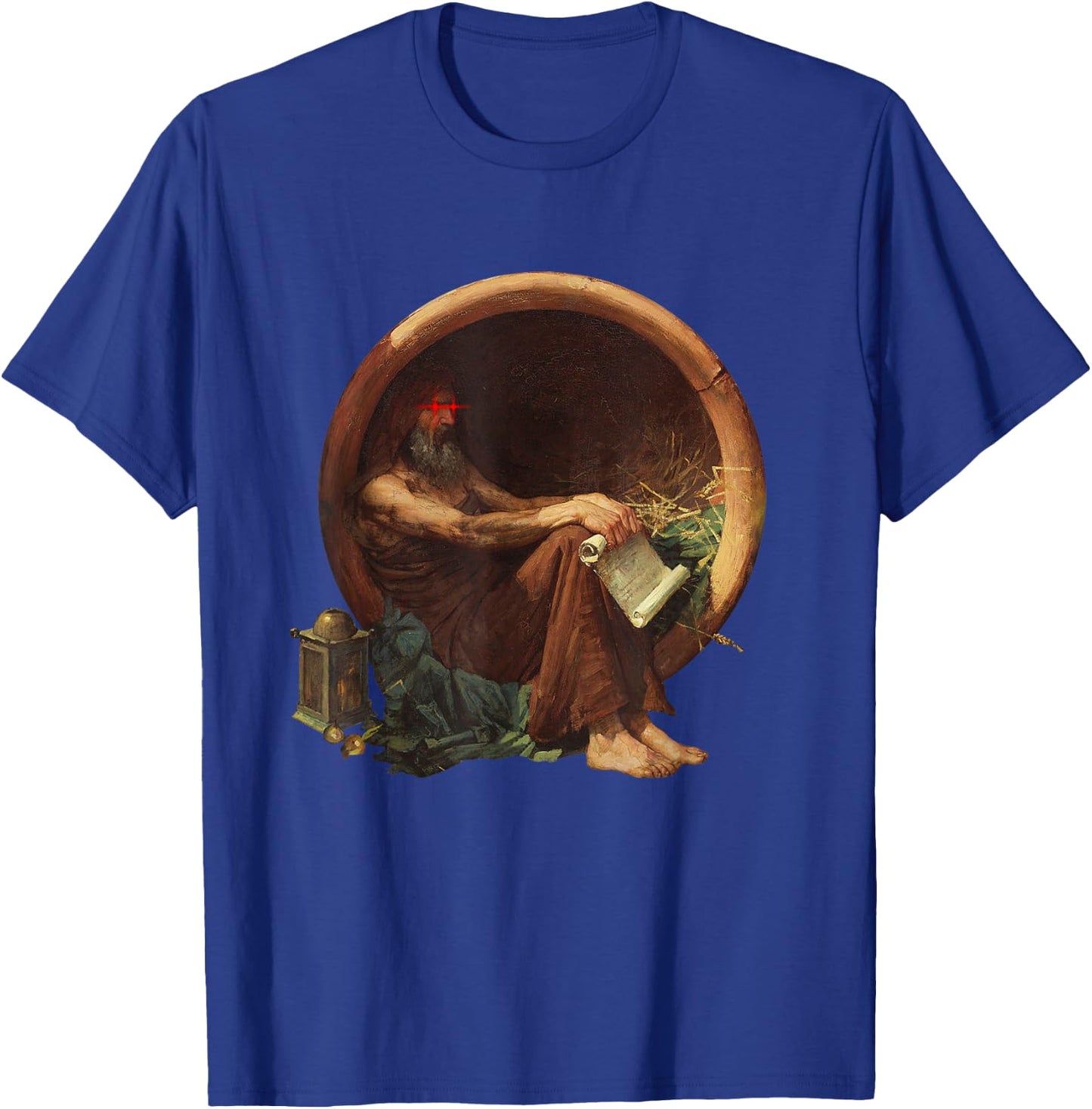 Diogenes gets Triggered - Mad Philosopher T-Shirt - T-Shirt | Royal