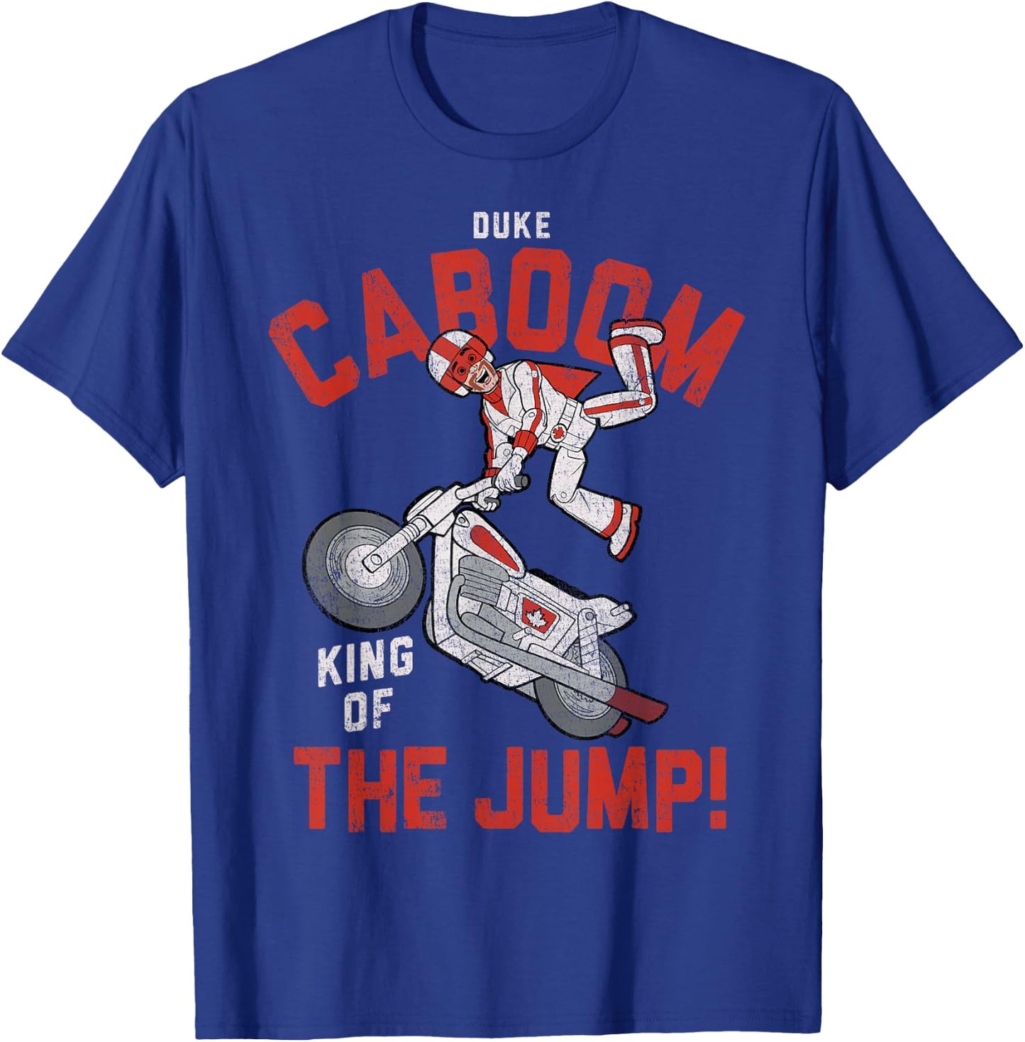 Disney Pixar Toy Story Duke Caboom King Of The Jump T-Shirt - T-Shirt | Royal